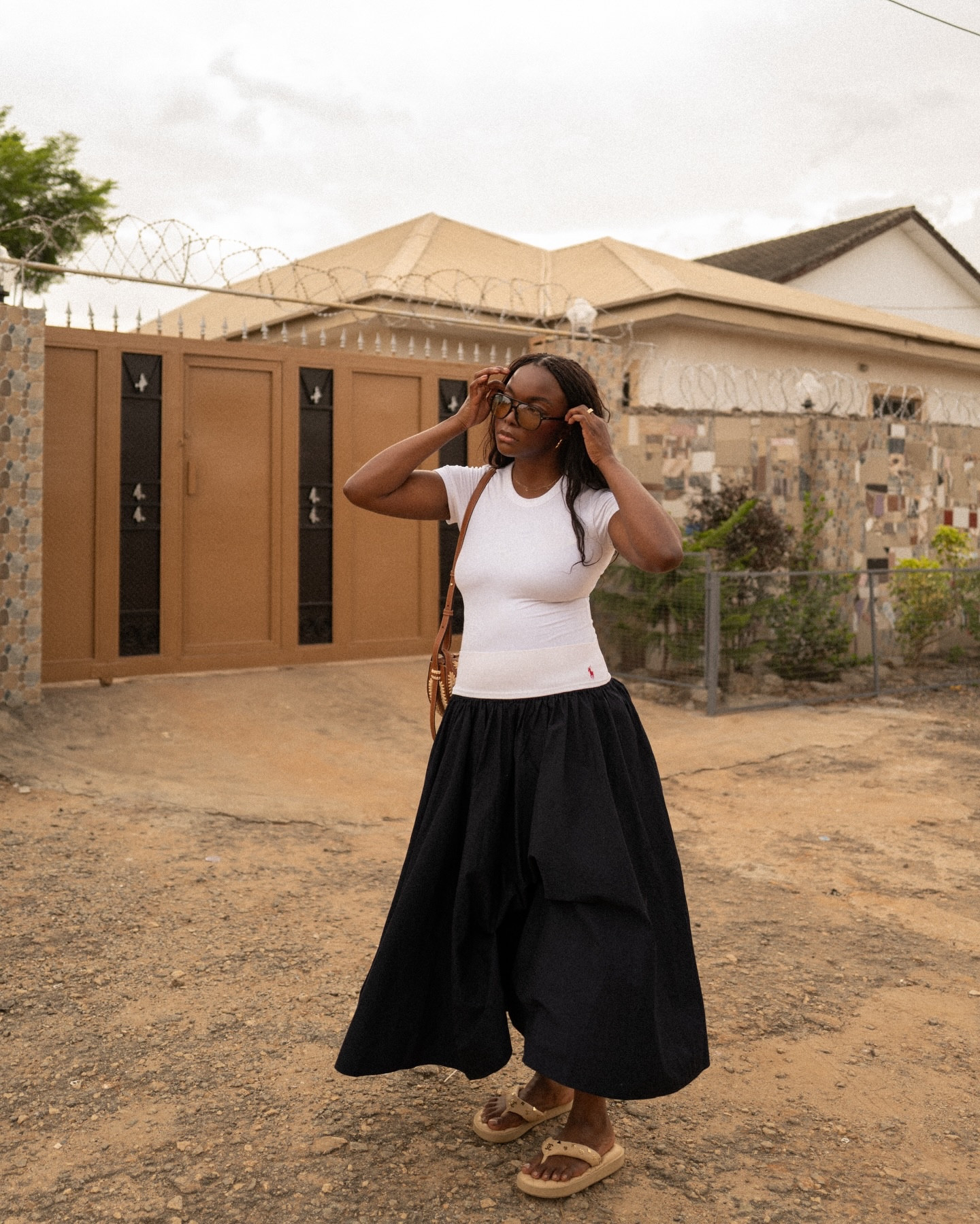 touched down in ABJ 🇳🇬 #ootd