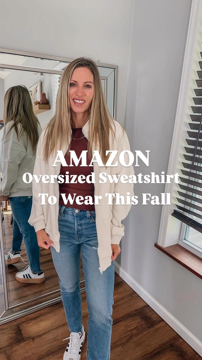 Amazon sweatshirt , amazon jacket , oversized jacket , fall outfits , comfy fall clothes 

#LTKFindsUnder100 #LTKFindsUnder50 #LTKSeasonal