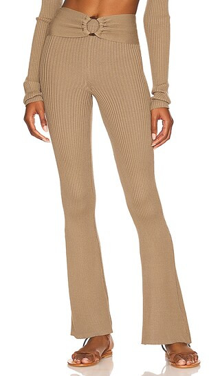 x REVOLVE Marika Flare Pant in Dark Olive | Revolve Clothing (Global)