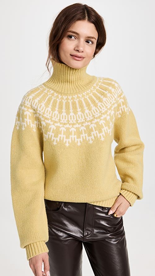 Tory Sport Merino Fair Isle Sweater | SHOPBOP | Shopbop