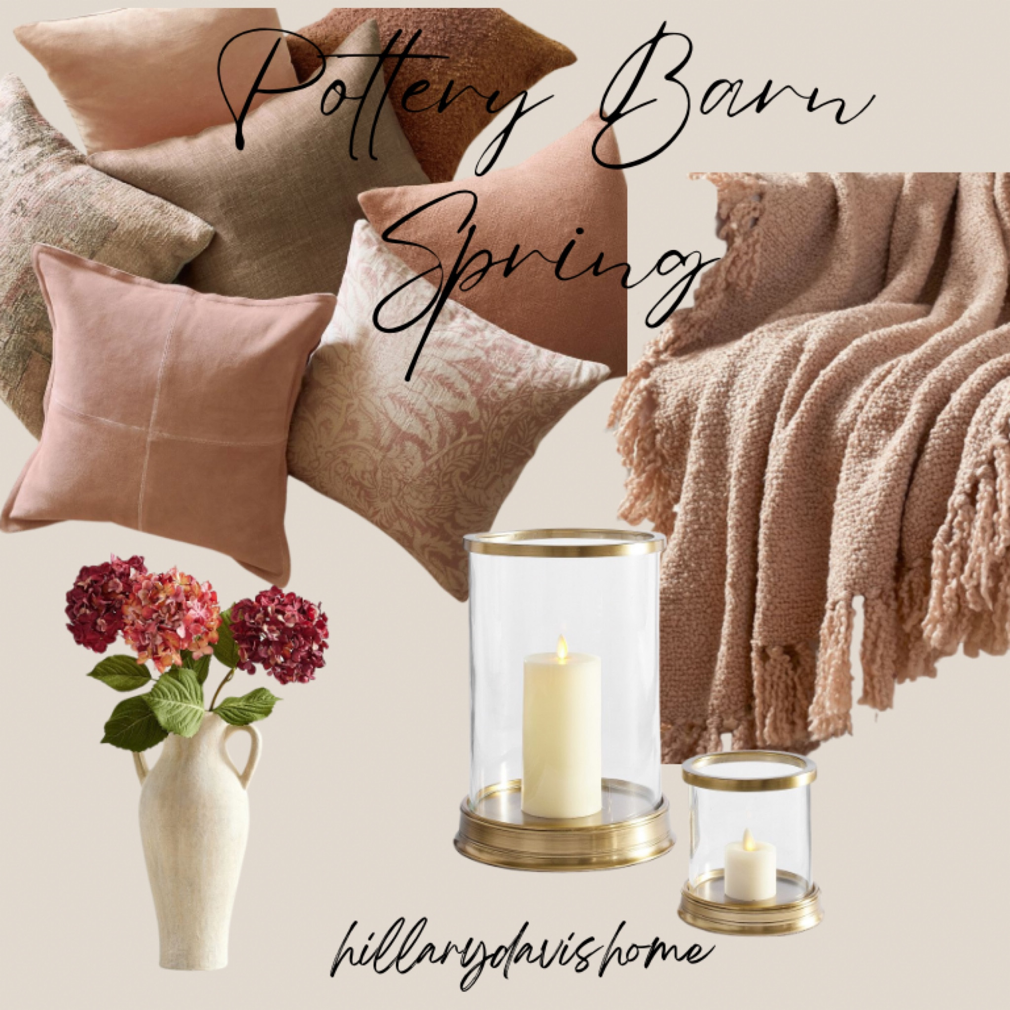 Pottery Barn spring! This rosewood color has my heart 😍

Pottery Barn | spring finds | rosewood | rose decor | burgundy hydrangeas | pottery barn throw pillows | pottery barn hurricane | pottery barn throw 


#LTKhome #LTKSeasonal