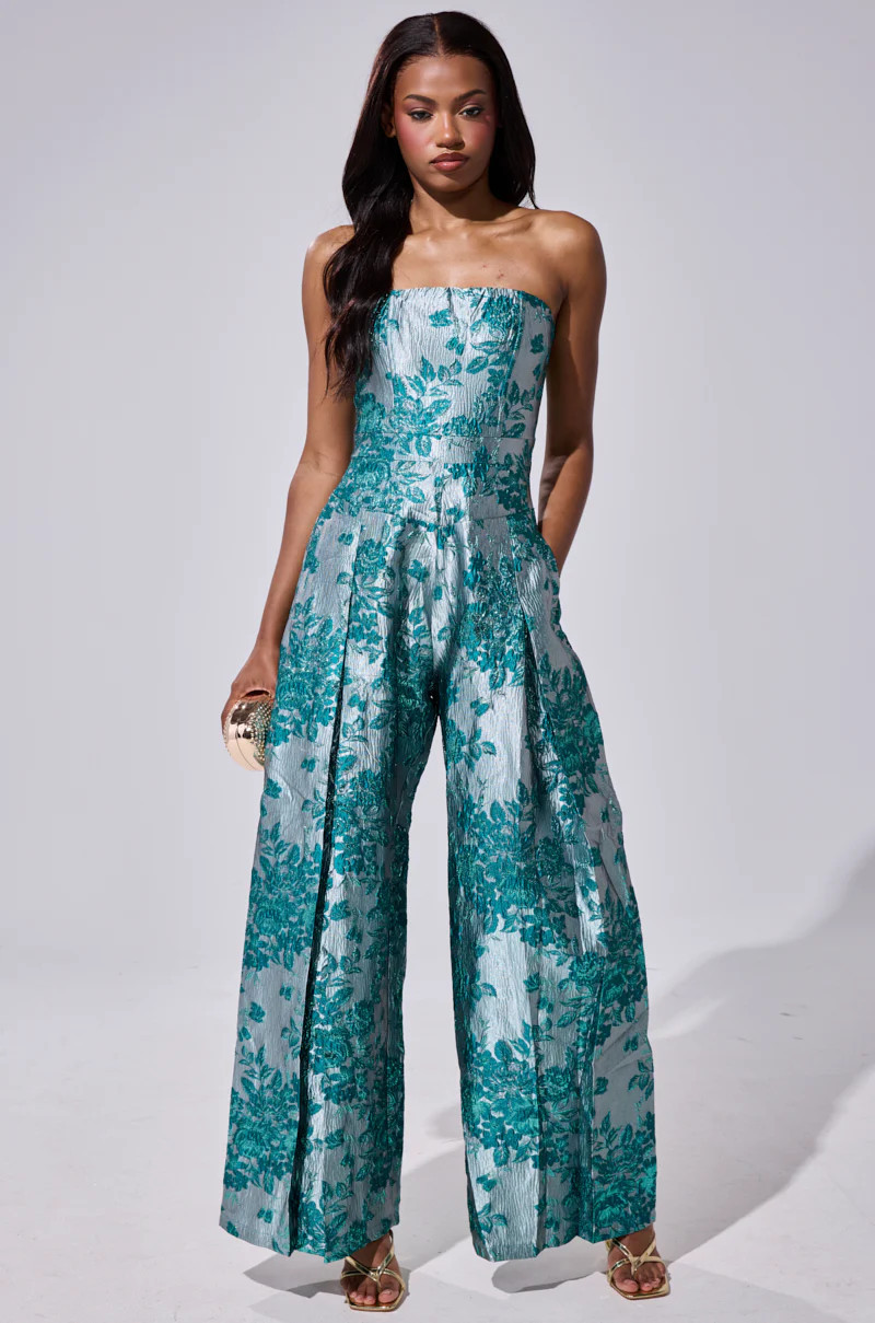 AKIRA No One Like Me Printed Jumpsuit | Size 2X | AKIRA