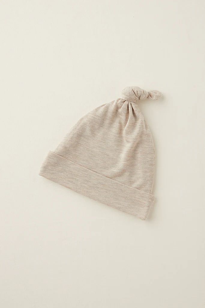 KNOTTED HAT - Flax | Solly Baby