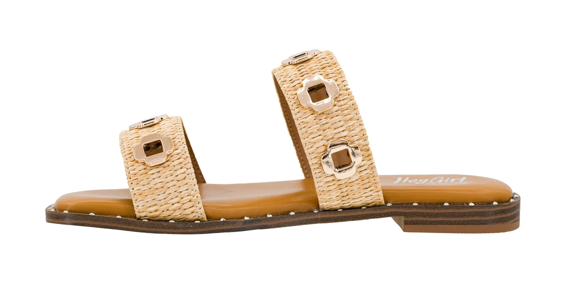 Corkys Footwear Low Tide Double Strap Sandal - Featuring Two Metal-Accented Straps, A Cushioned I... | Amazon (US)