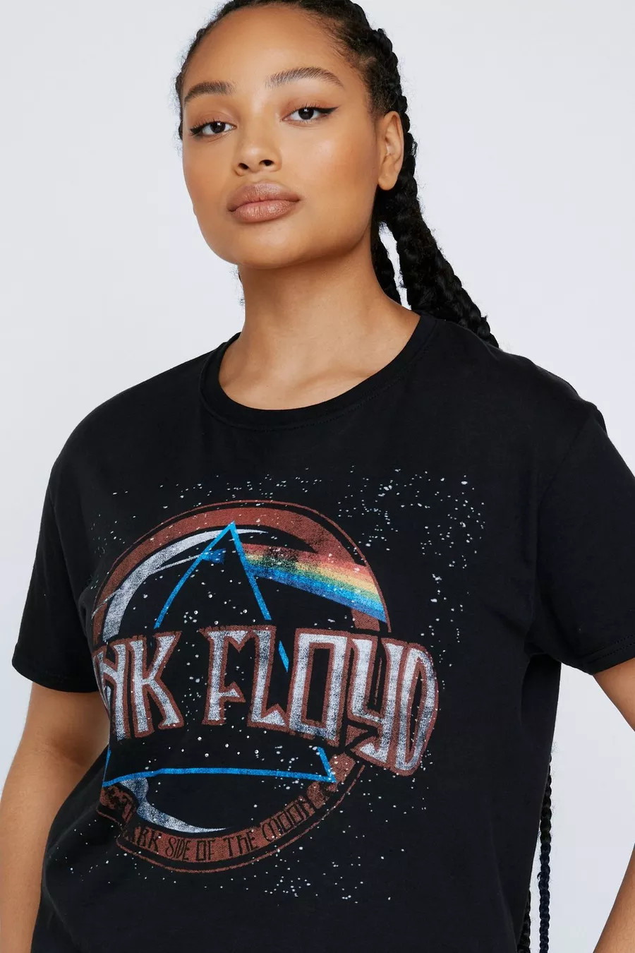 Plus Size Oversized Pink Floyd Graphic T-shirt | Nasty Gal UK (+IE)