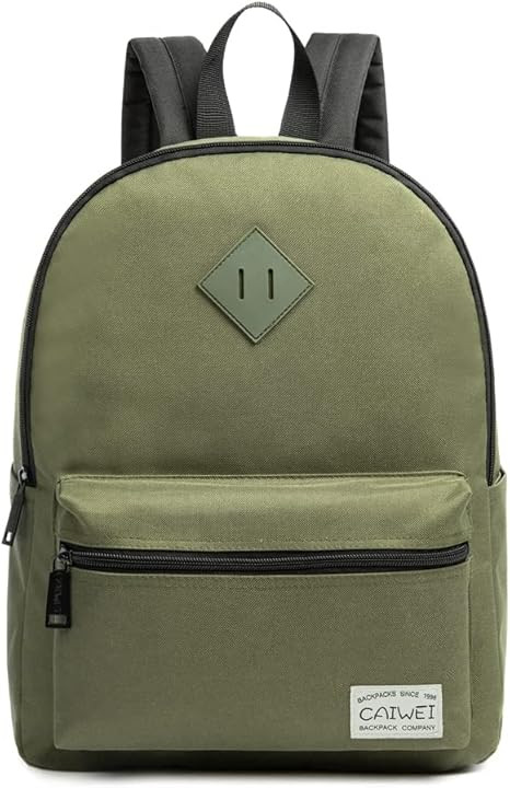 doumu Boys girl Backpack Kids School Bag (Military green) | Amazon (US)