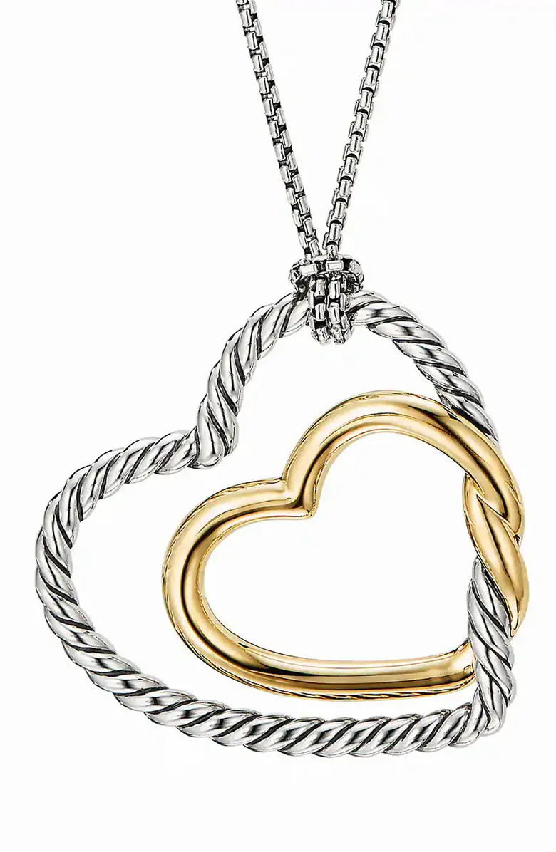 David Yurman Continuance Heart Pendant Necklace | Nordstrom | Nordstrom