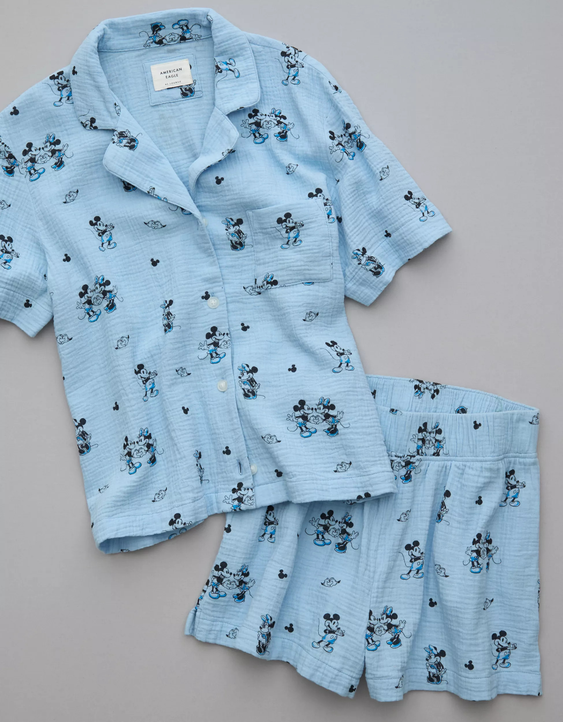 AE Disney PJ Top & Shorts Set | American Eagle Outfitters (US & CA)