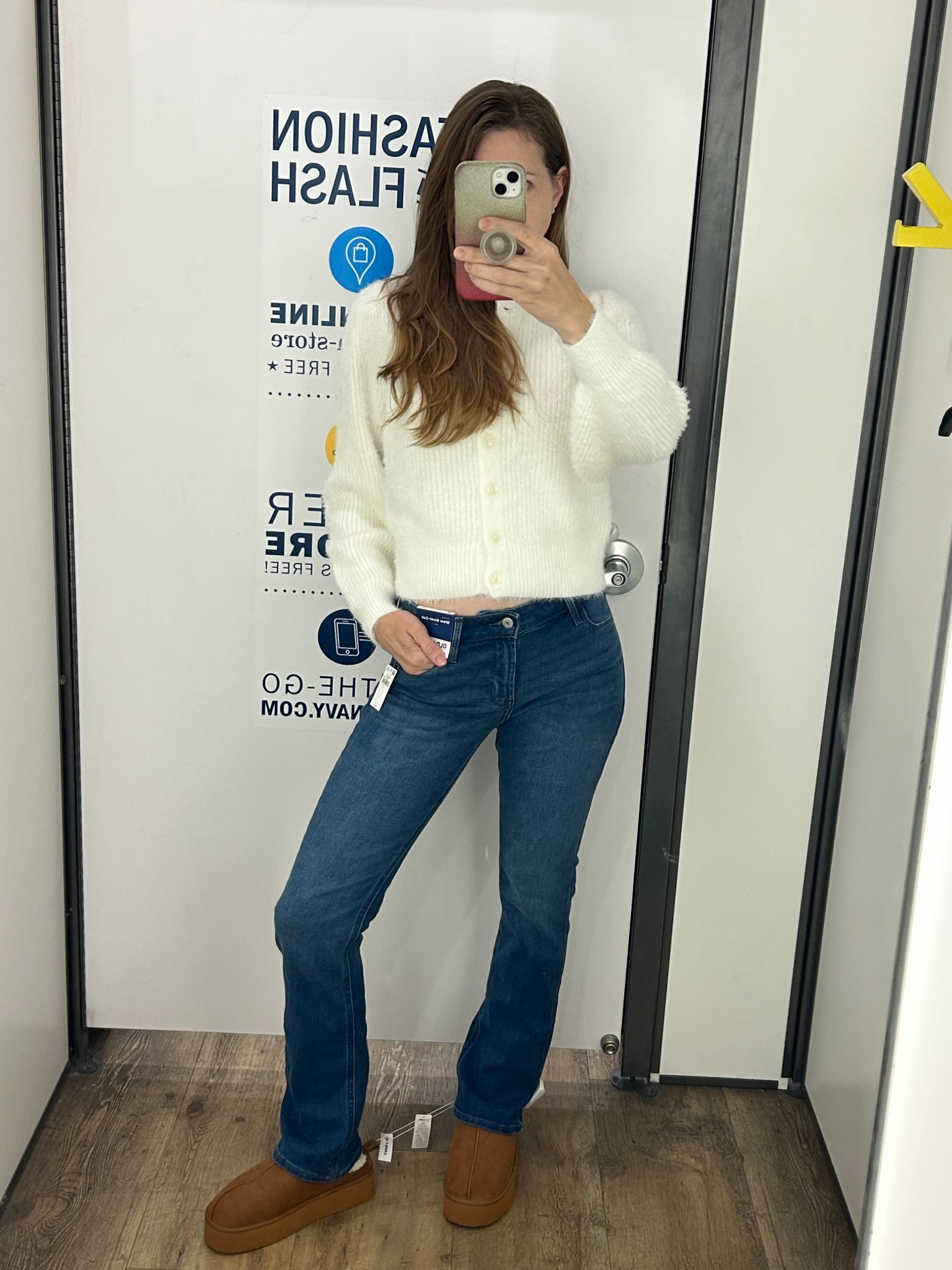 Old Navy just gets it right. I love this eyelash sweater, which can be dressed up or down. For a casual look, pair it with these mid rise boot cut jeans. For a day lounging around the house, these slip on mule slippers will do nicely  

#LTKOver40 #LTKStyleTip #LTKFindsUnder50