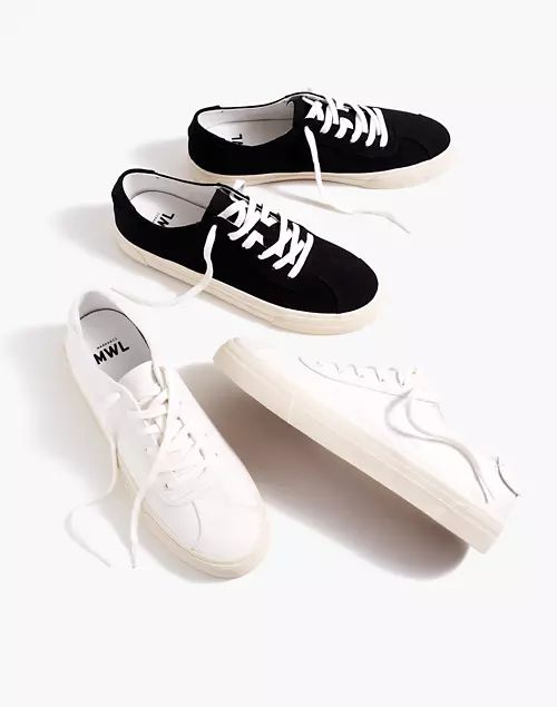 Sidewalk Low-Top Sneakers in (Re)sourced Canvas | Madewell
