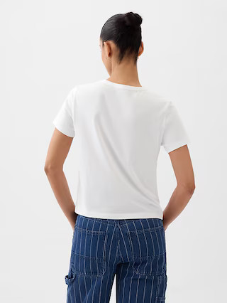 Organic Cotton Vintage Shrunken T-Shirt | Gap (US)