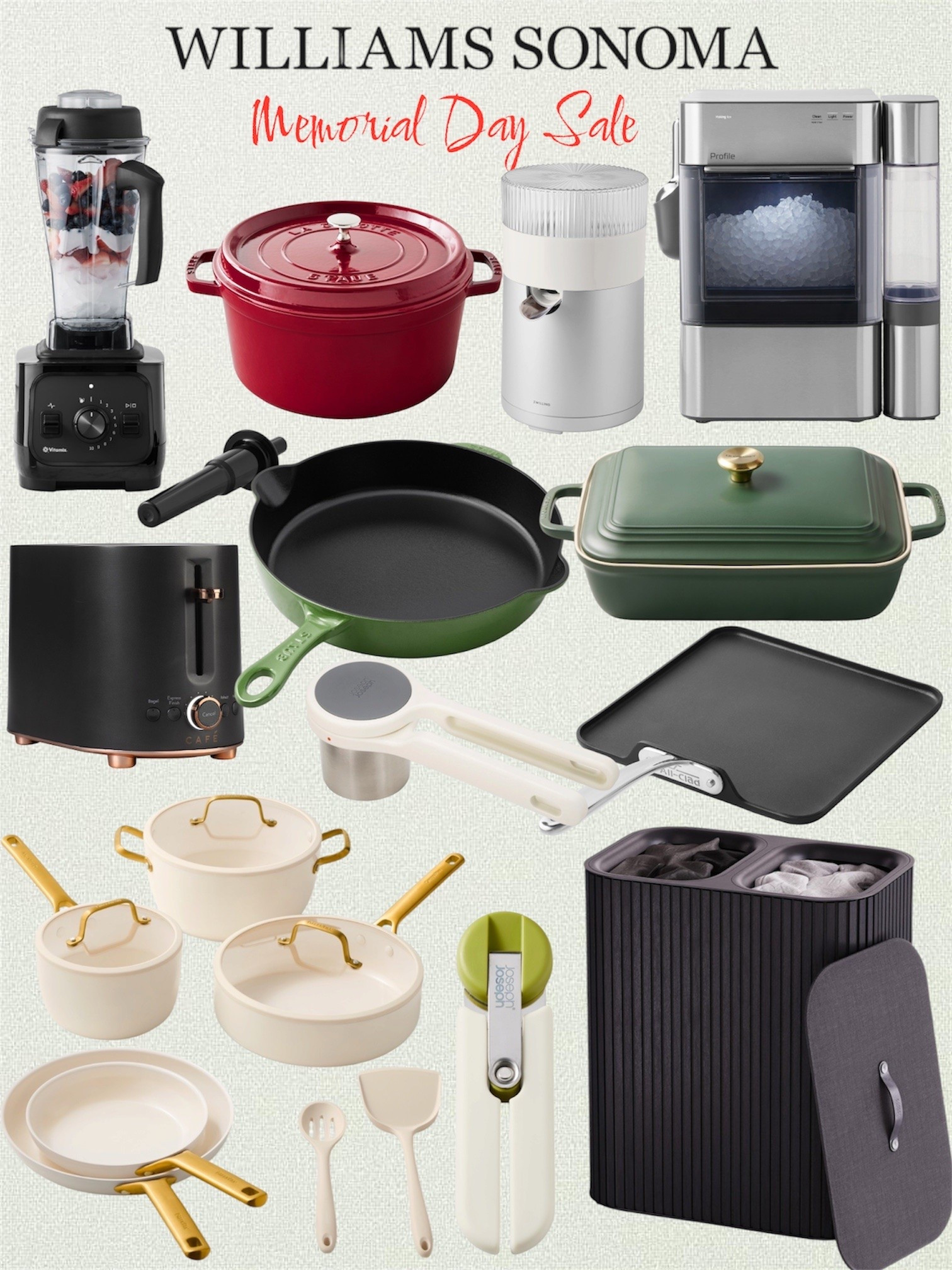 Williams Sonoma's Memorial Day Sale is LIVE with savings up to 75% off.

#LTKSeasonal #LTKHome #LTKSaleAlert