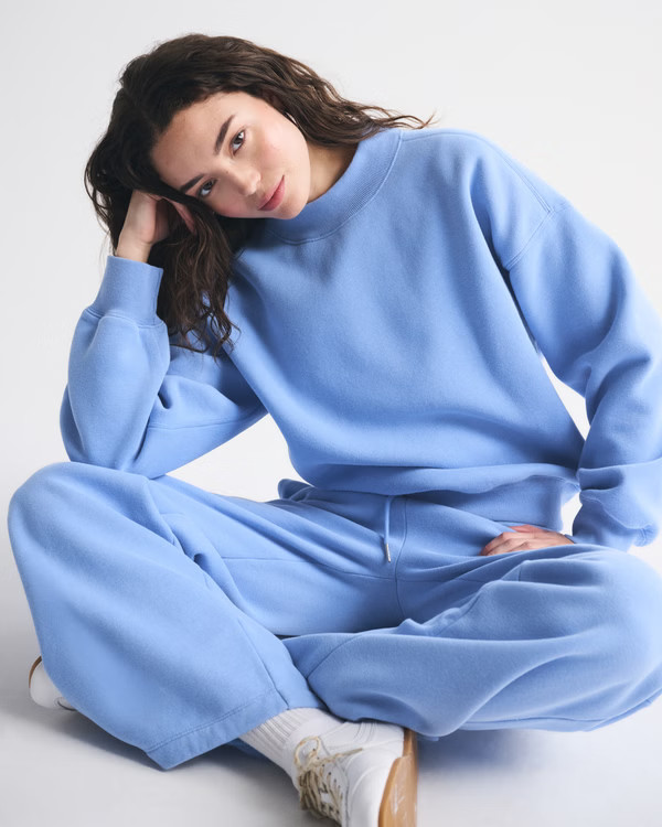 Sunday Mockneck Crew | Abercrombie & Fitch (US)