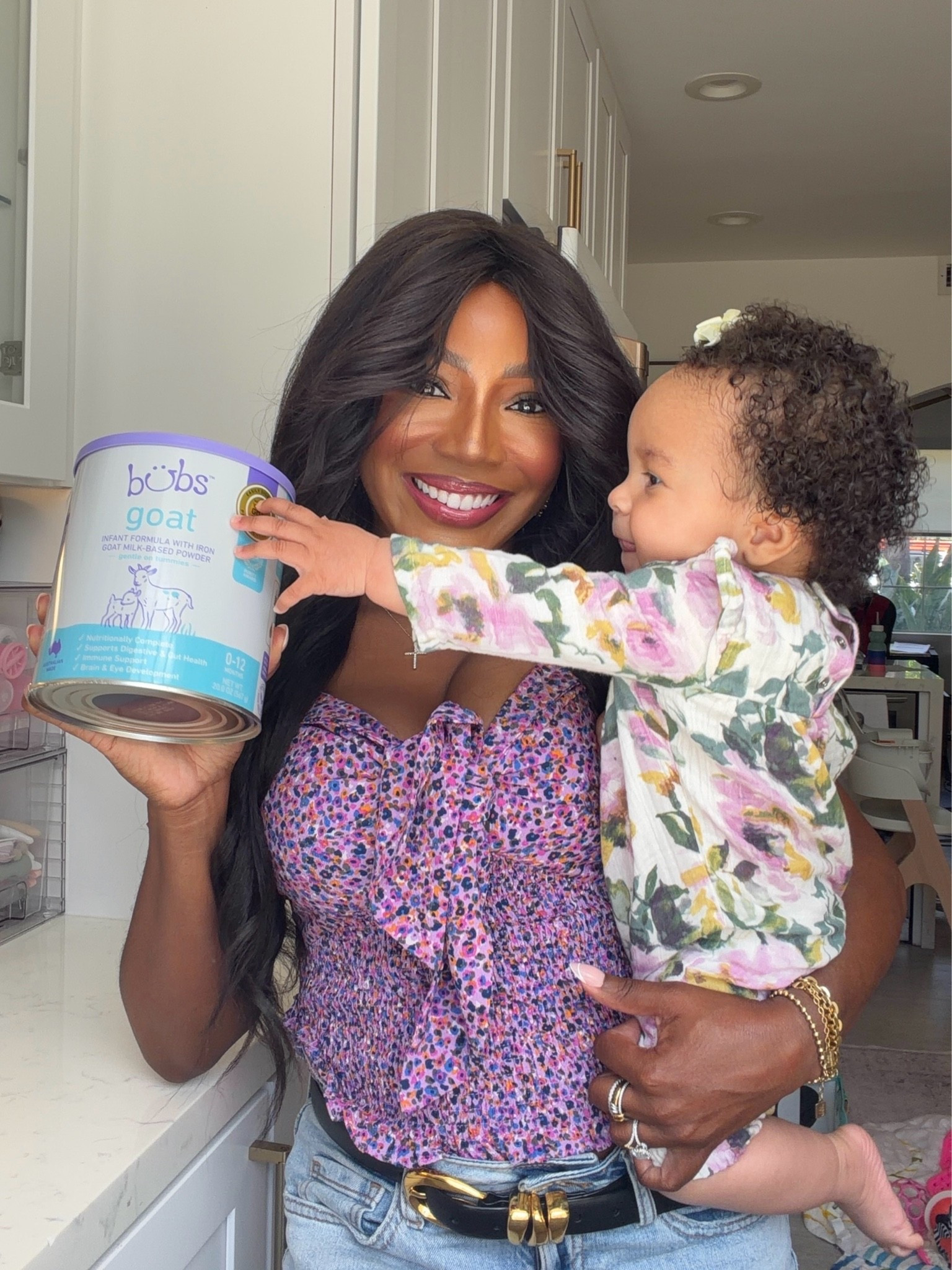#ad Nothing but the best for baby girl! Bubs Goat Milk Infant Formula is crafted with the world‘s highest safety standards. It has traceable ingredients and formulas made for sensitive tummies. You can pick it up now at your local Target! 
@aussiebubsofficial @Target 
#TargetPartner #Bubs #GOATofGoatMilk #BubsatTarget

#LTKmomlife #LTKBaby #LTKKids