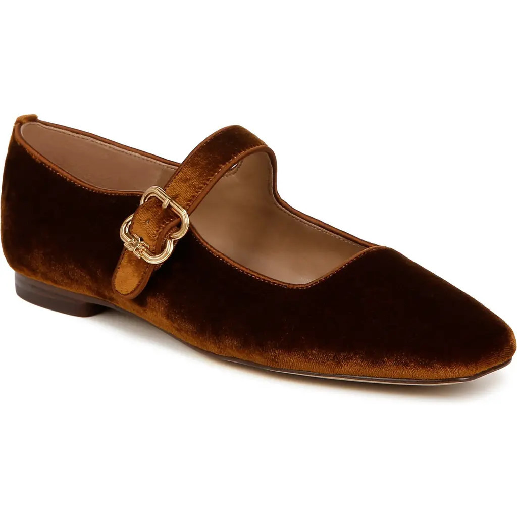 Sam Edelman Michaela Mary Jane Flat in Spiced Camel at Nordstrom Rack, Size 9 | Nordstrom Rack
