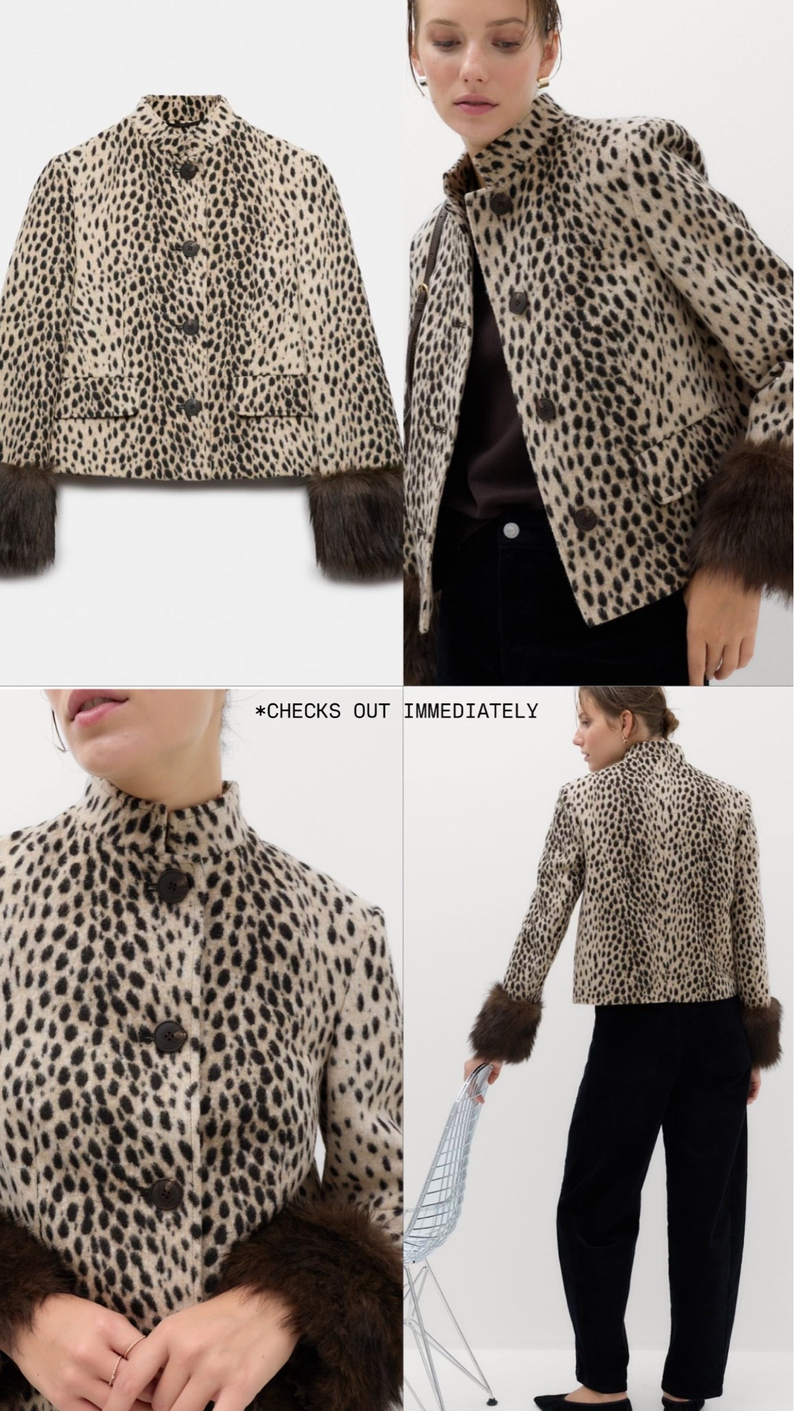 A MUST have jacket for autumn - it’s M&S so don’t expect it to stick around for long!