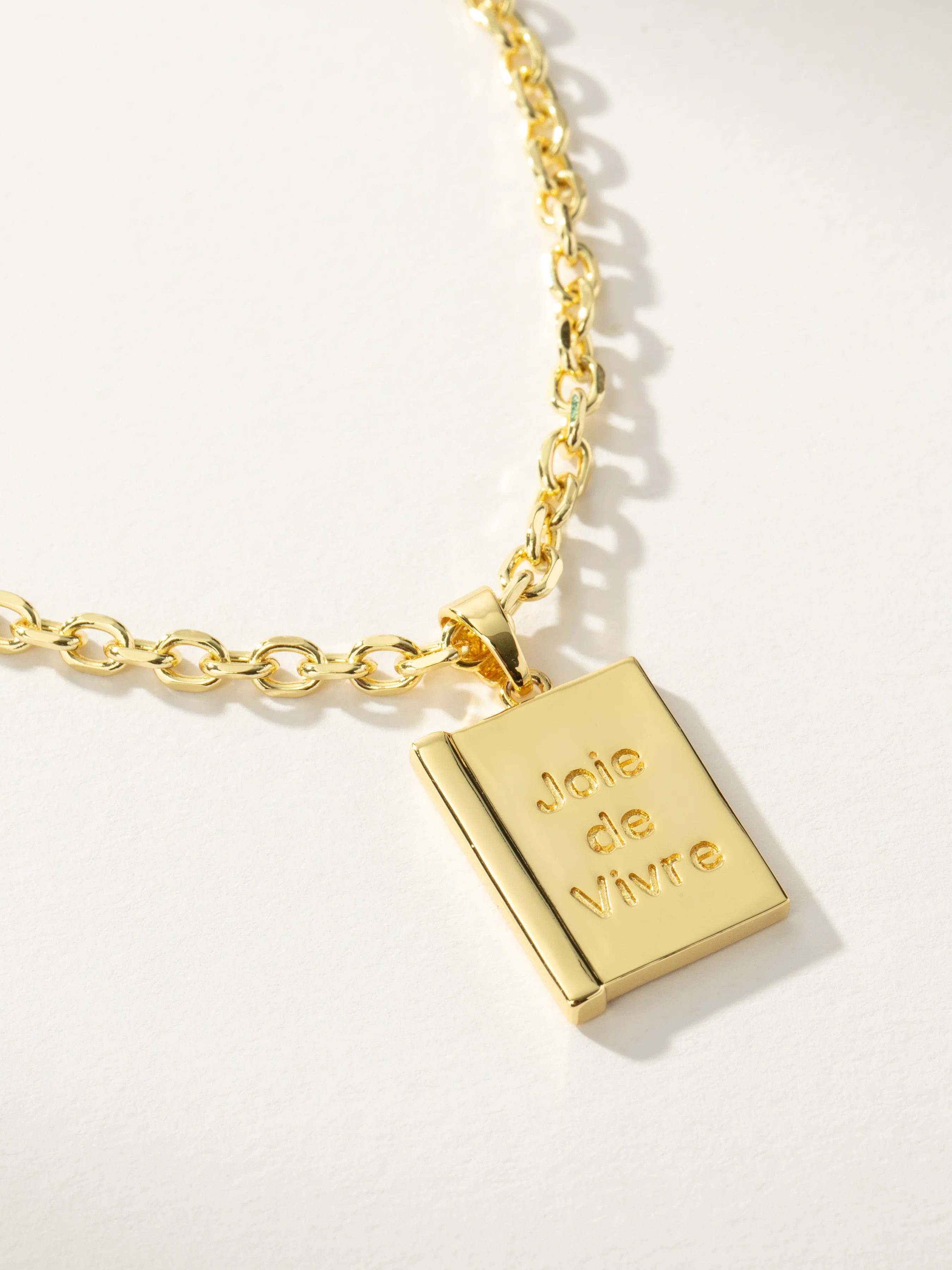 Joyous Chain and Pendant Necklace in Gold | Uncommon James | Uncommon James