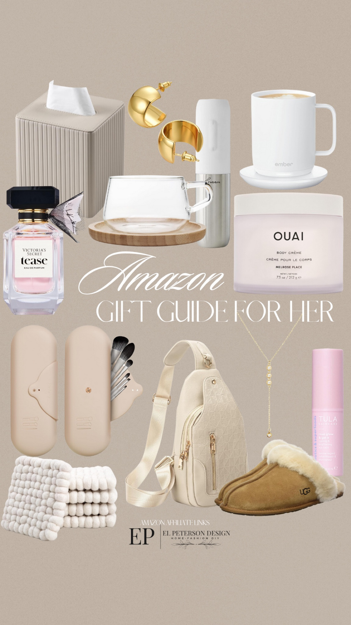 amazon gift  guide
mug warmer
travel makeup holder
coasters
electric corkscrew wine bottle opener
tea cup and saucer 
earrings
body cream
tula eye balm
perfume

#LTKGiftGuide