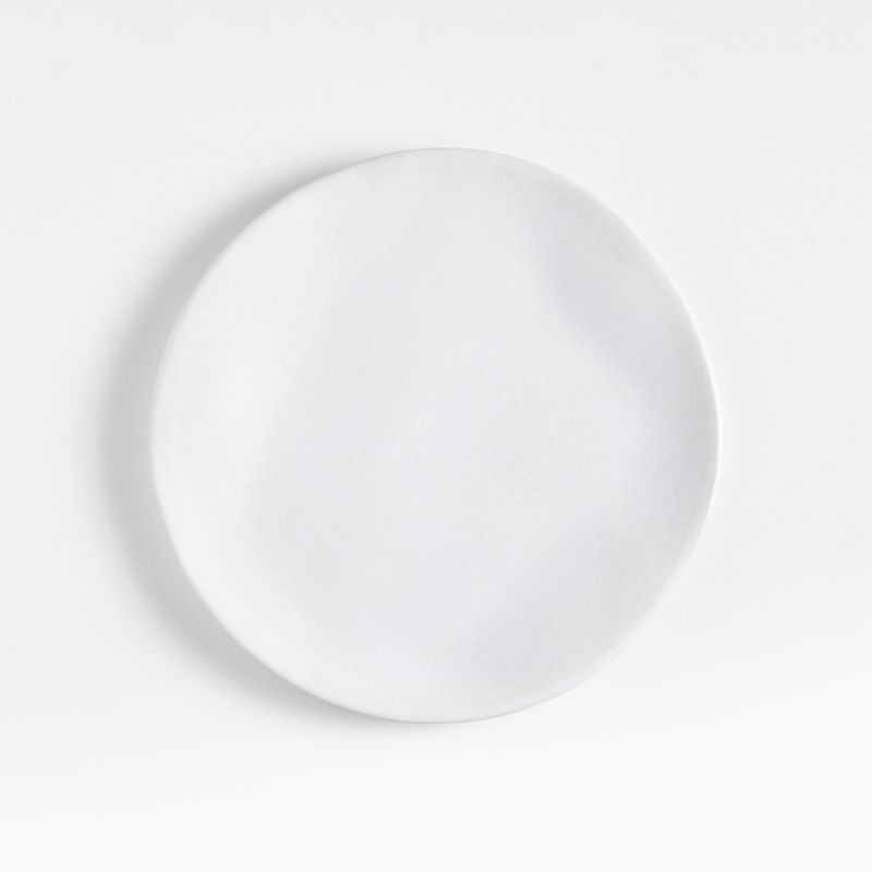 Petals White Stoneware Salad Plate by Laura Kim | Crate & Barrel | Crate & Barrel