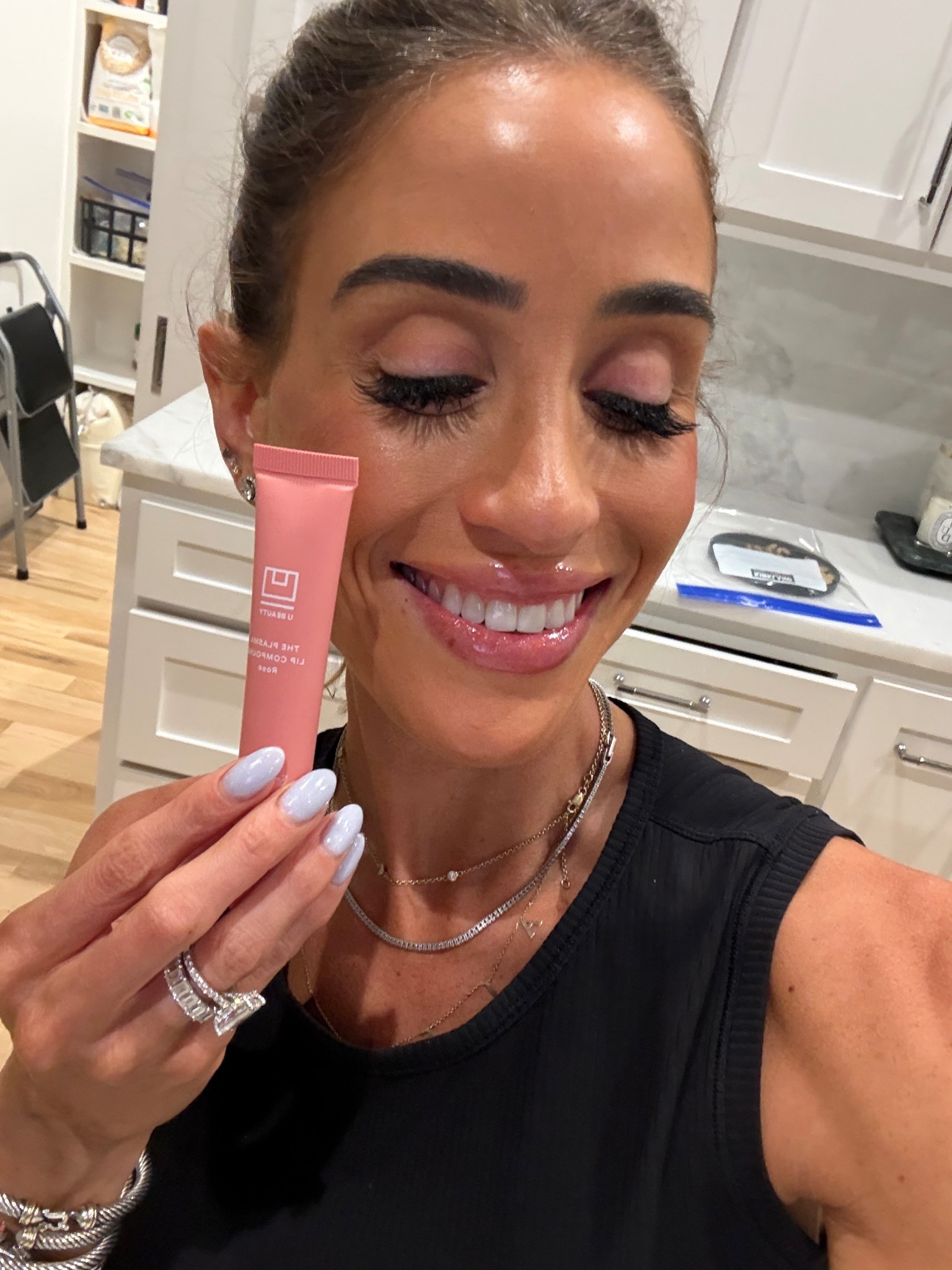 Obsessed with this new lip! So hydrating wearing rose color 

#LTKBeauty
