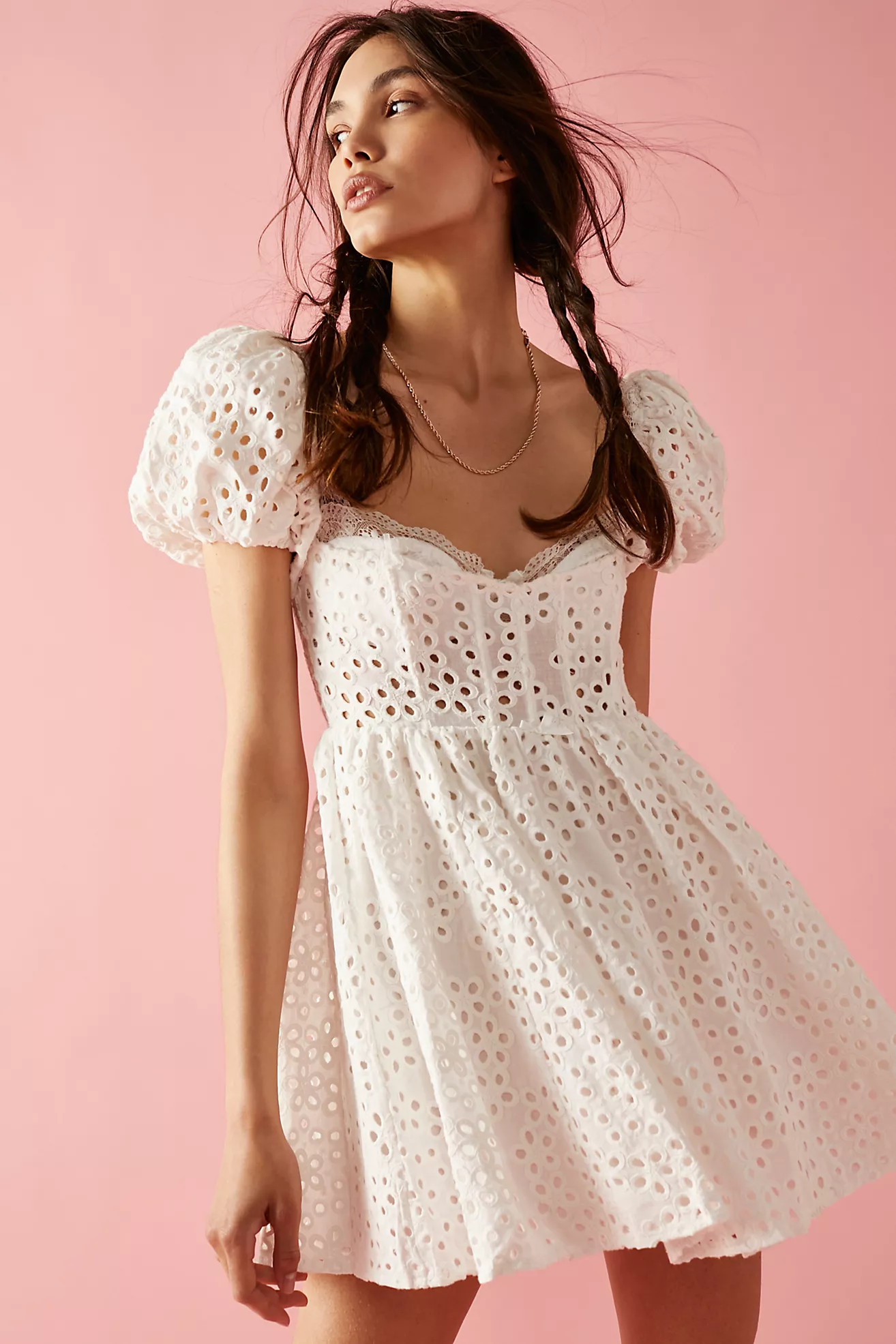 For Love & Lemons Becca Mini Dress | Free People (Global - UK&FR Excluded)