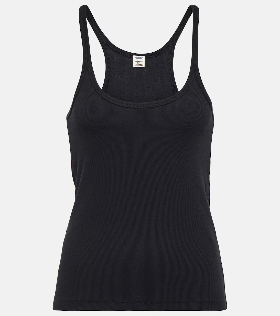 Cotton-blend racerback tank top | Mytheresa (US/CA)