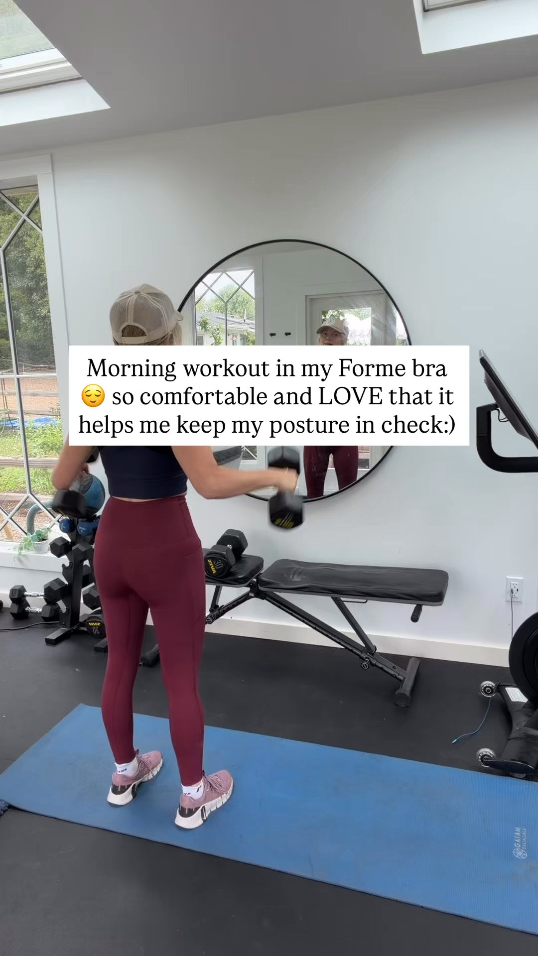 I have been using Forme's smart posture technology since the brand launched in 2020! I love them for a lot of reasons - they help correct your posture, they're SO comfortable, and they were developed by an orthopedic surgeon. I'm wearing the Collagen Power Bra and the Sculpt+ Leggings with Pockets @forme.science #formescience #forme #formesciencepartner