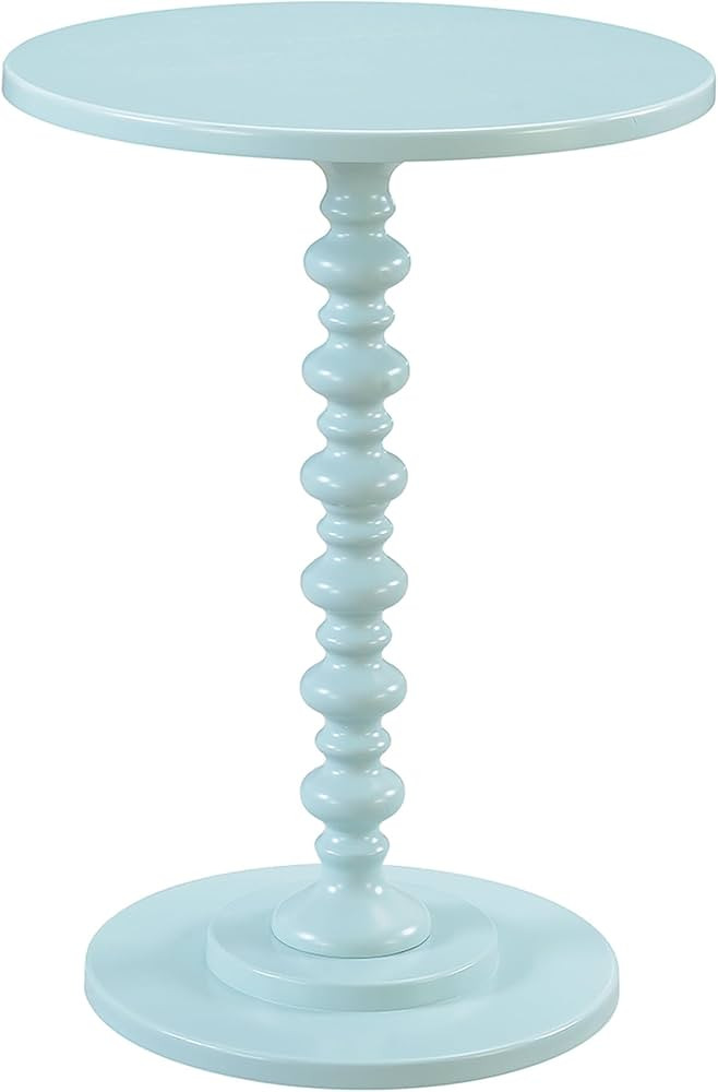 Convenience Concepts Palm Beach Spindle Table, Sea Foam | Amazon (US)
