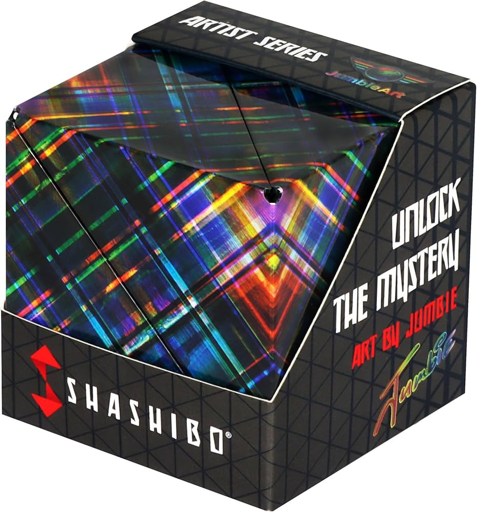 SHASHIBO Shape Shifting Box - Award-Winning, Patented Fidget Cube w/ 36 Rare Earth Magnets - Tran... | Amazon (US)