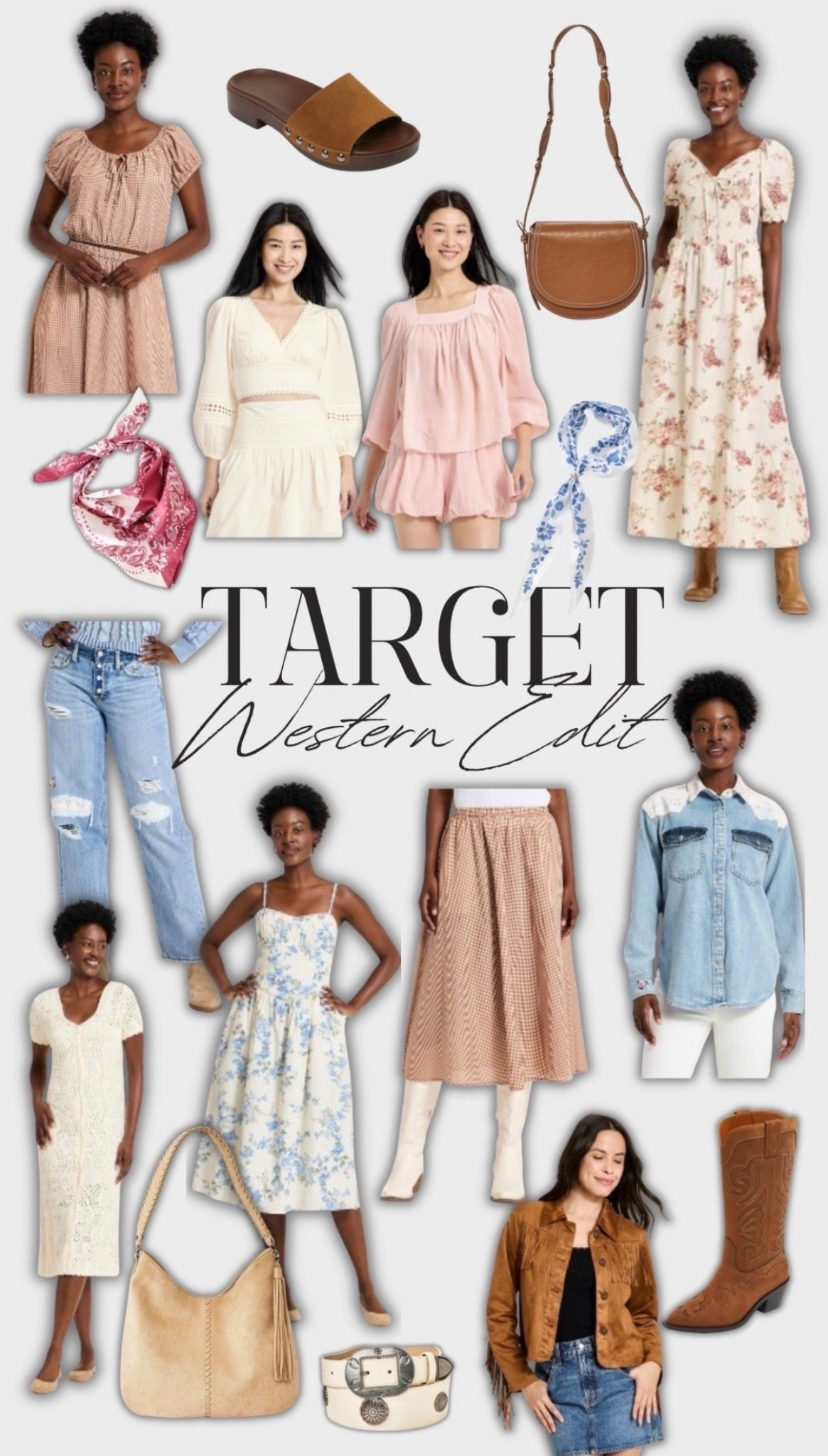 🤍 The new western edit at Target is beyond good!! So many great statement pieces for spring & summer. 🙌🏼✨🤍 🤠 

#LTKgrwm #LTKSeasonal #LTKootd