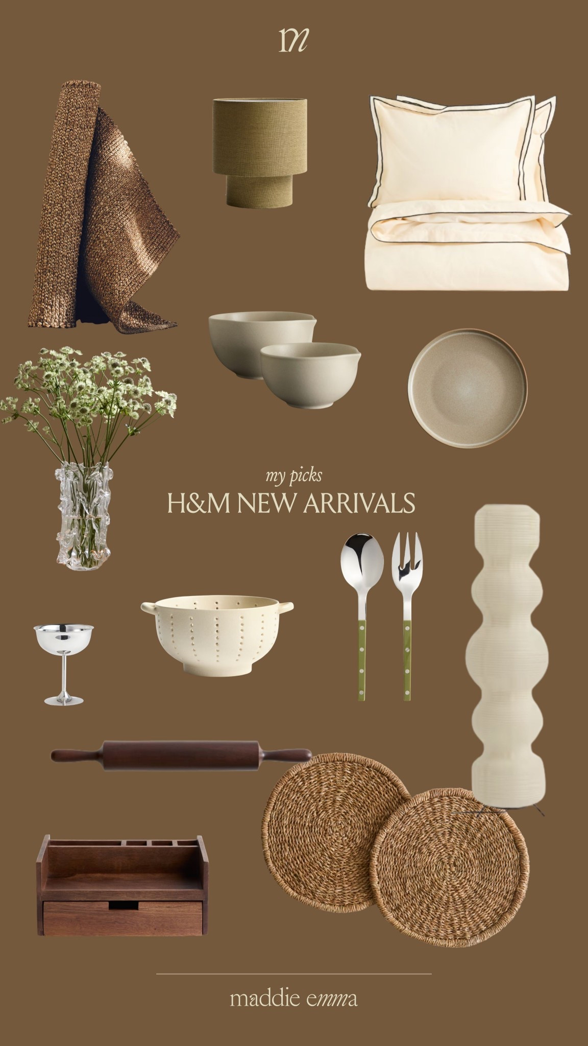 H&M new arrivals im loving 

#LTKHome