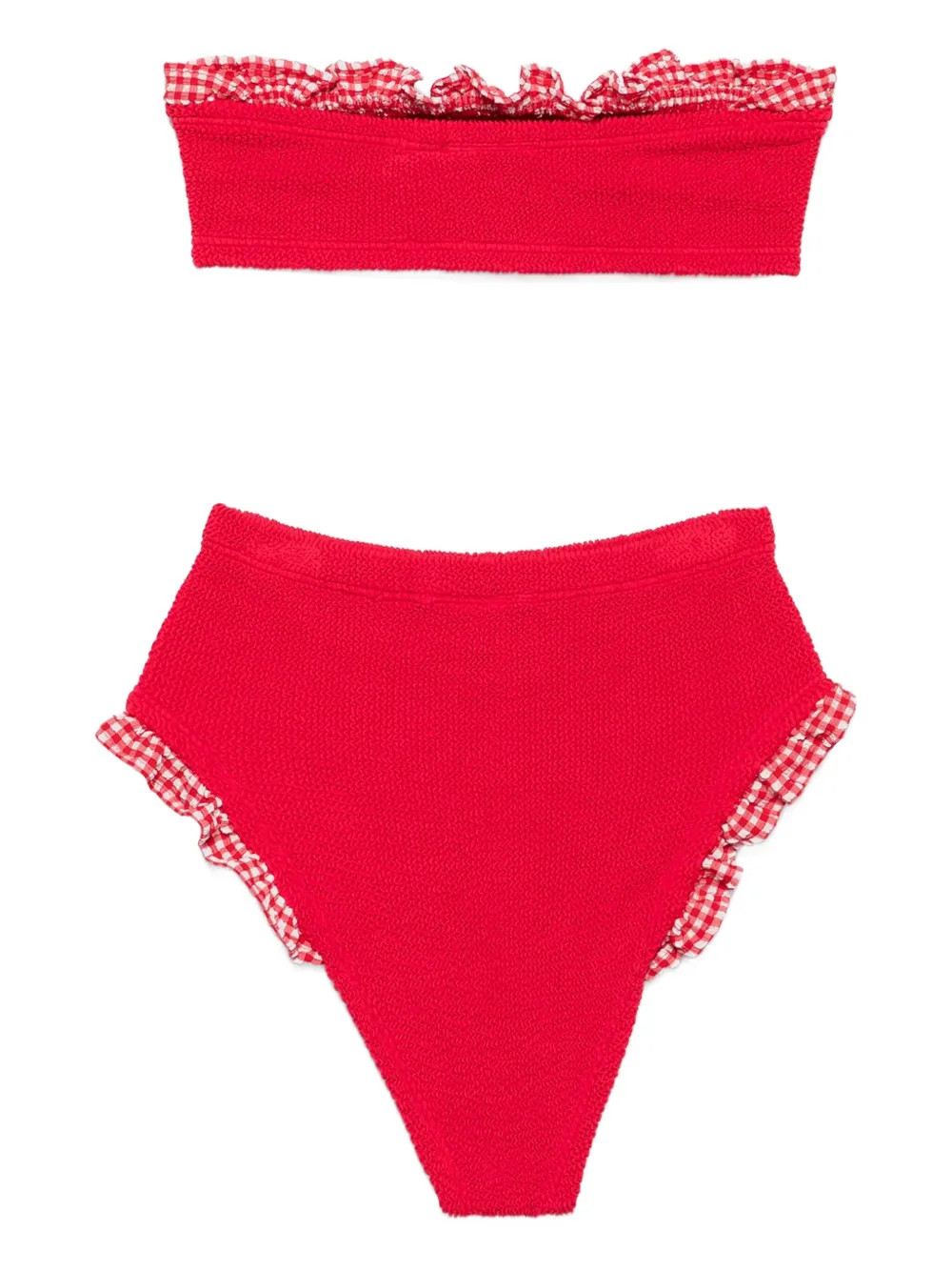 Hunza G Peggy Bikini | Red | FARFETCH DE | Farfetch Global