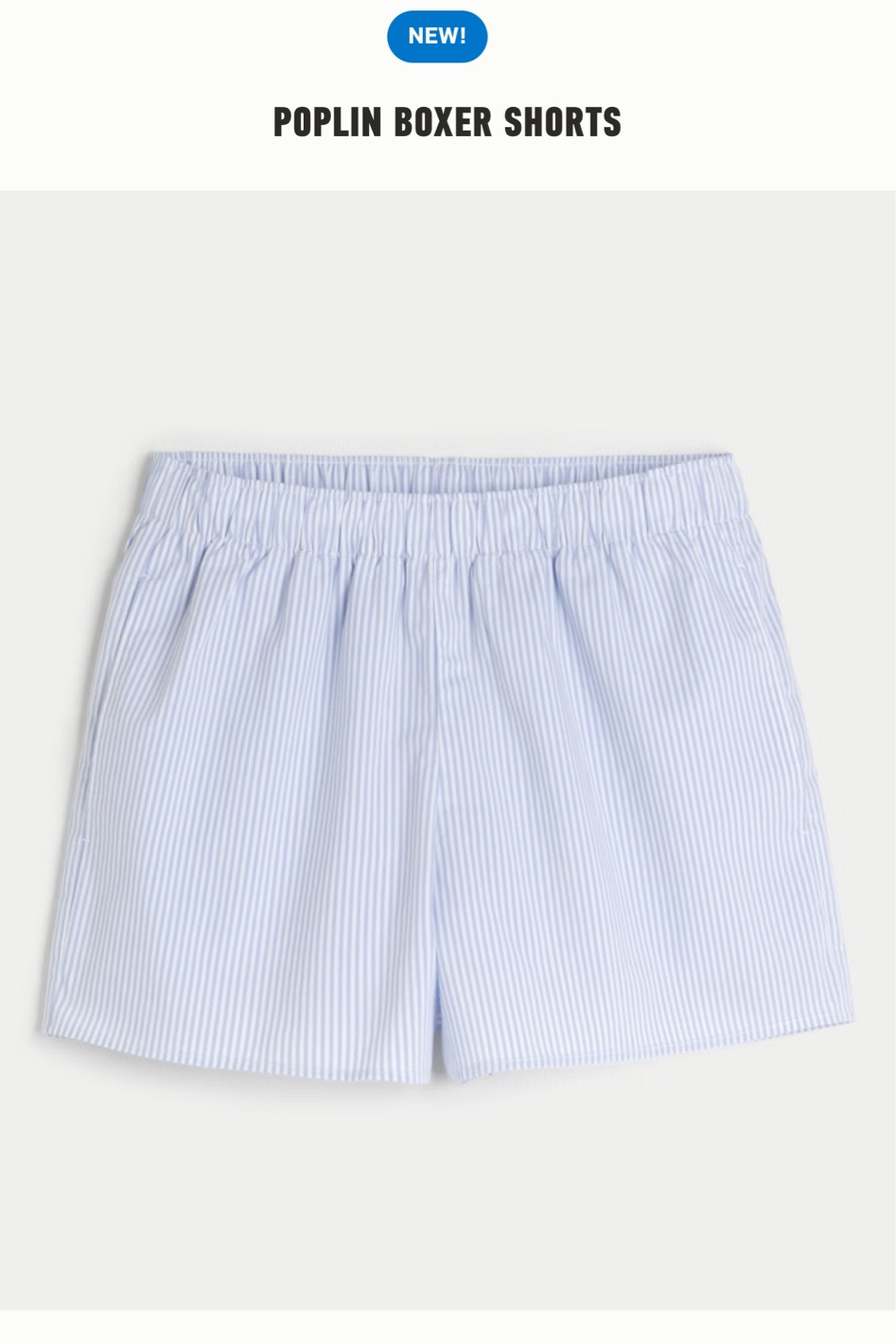 Blue and white striped boxer shorts 
Super lightweight 

#LTKSeasonal #LTKSpringSale #LTKstyletip