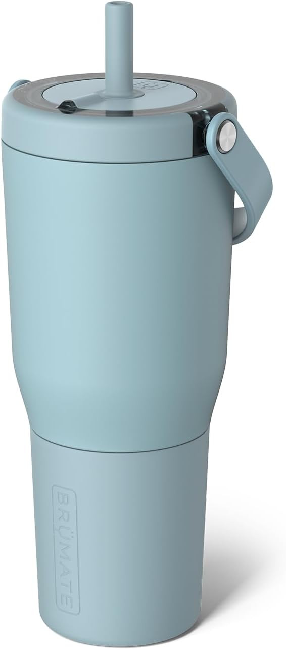 BrüMate Resa 35oz 100% Leakproof Travel Tumbler with Handle & Straw | Flexible SoftSip Straw | S... | Amazon (US)
