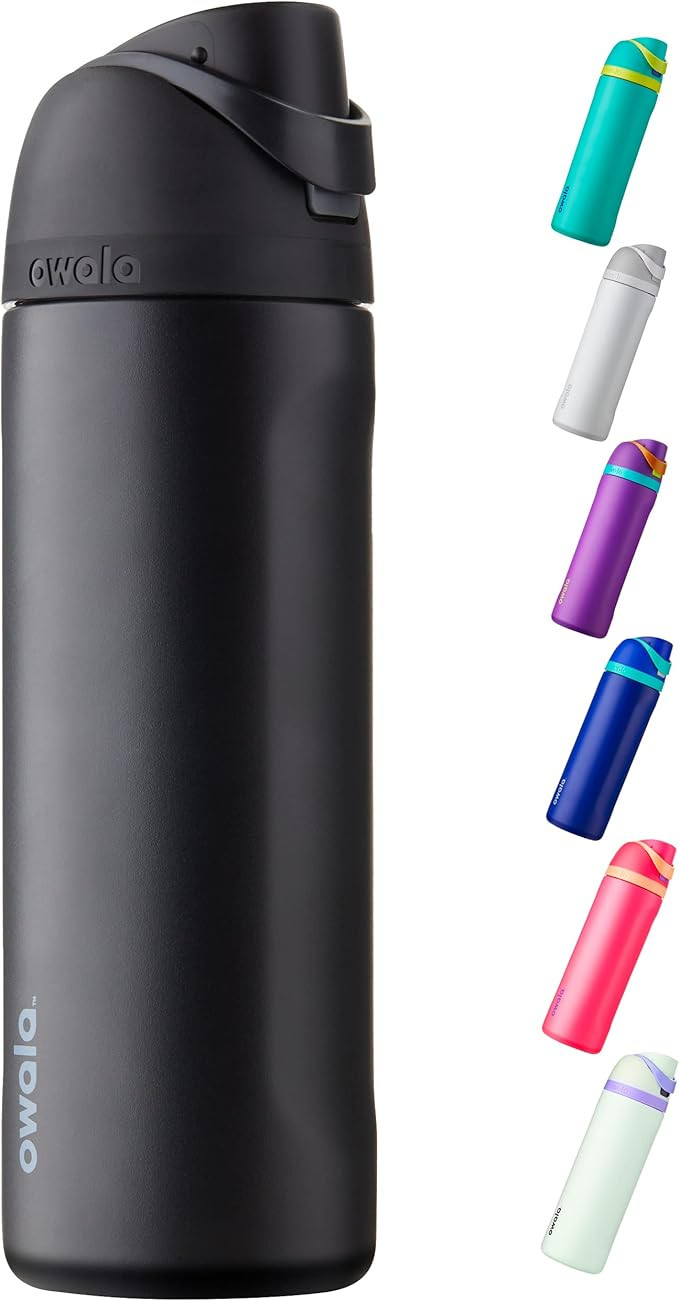 Owala FreeSip Insulated Stainless Steel Water Bottle with Straw for Sports and Travel, BPA-Free, ... | Amazon (US)