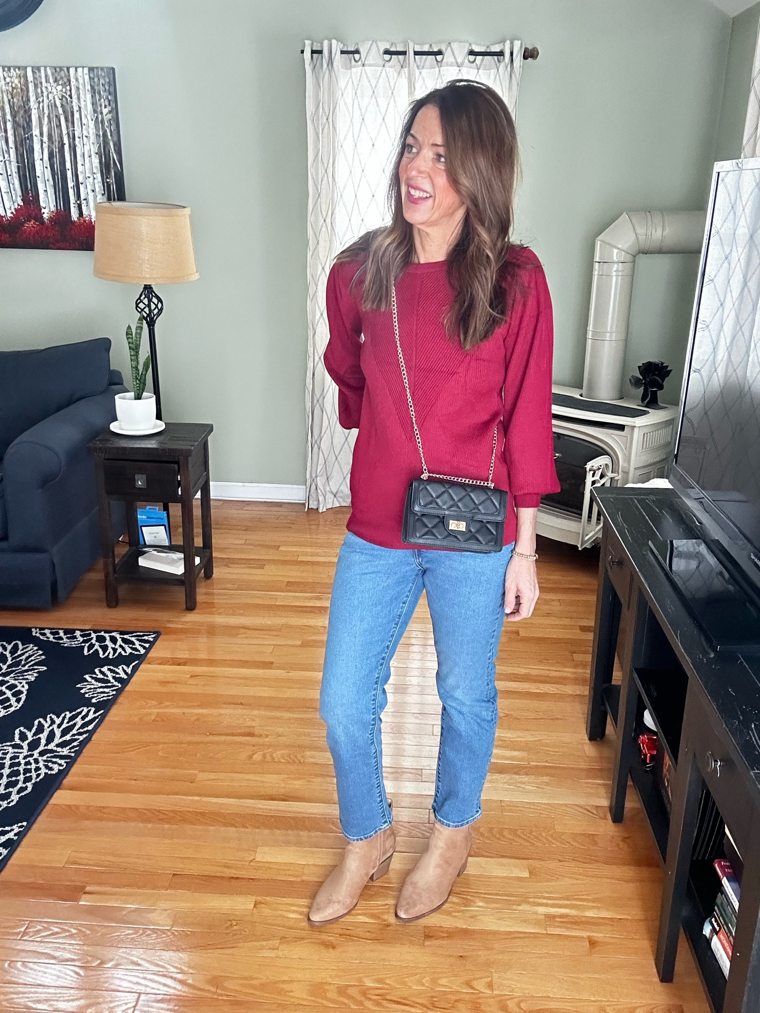 Amazon Best-Selling Sweater✨ This sweaters from Amazon is a best-seller for a reason. So cute and comes in so many colors. I'm pairing it with my favorite Levis Jeans and tan booties. You'll reach for this again 
#amazonfashion #founditonamazon #casualstyle #winteroutfits #winterstyle
#bostoninfluencer #fashionover40

What to wear | how to style | Amazon outfits | casual outfit ideas | fall outfit ideas | winter outfit ideas | holiday outfit ideas | mom outfit | amazon finds | amazon must haves | amazon winter finds | comfy outfit | comfy style | cozy sweater 

#LTKfindsunder50 #LTKover40