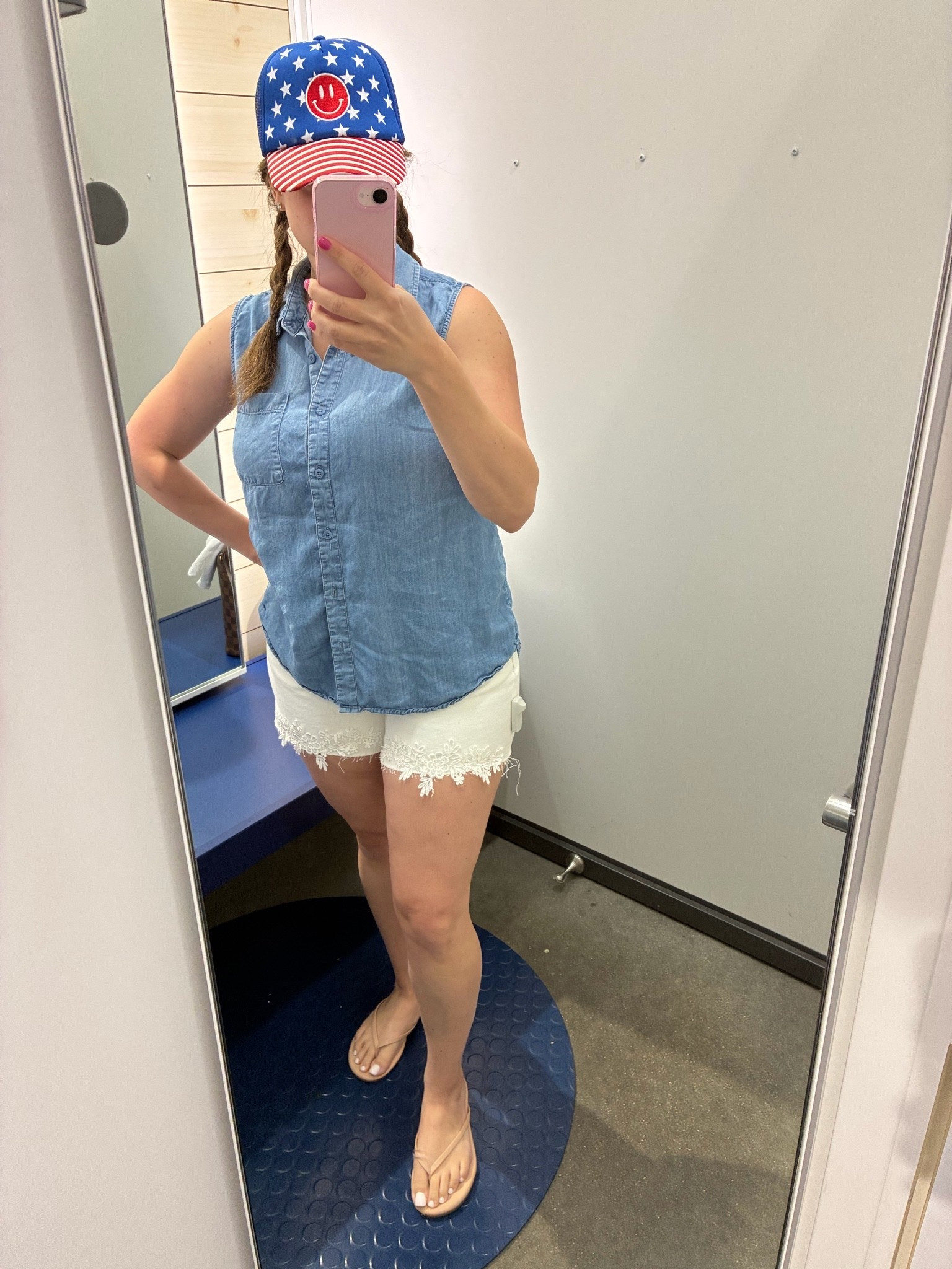 Red, white and blue 
Summer, casual, camp shirt

#LTKootd #LTKmomlife #LTKOver40