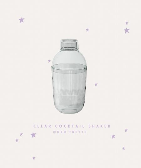 Clear cocktail shaker now available at target!

#LTKxTarget #LTKparties #LTKhome