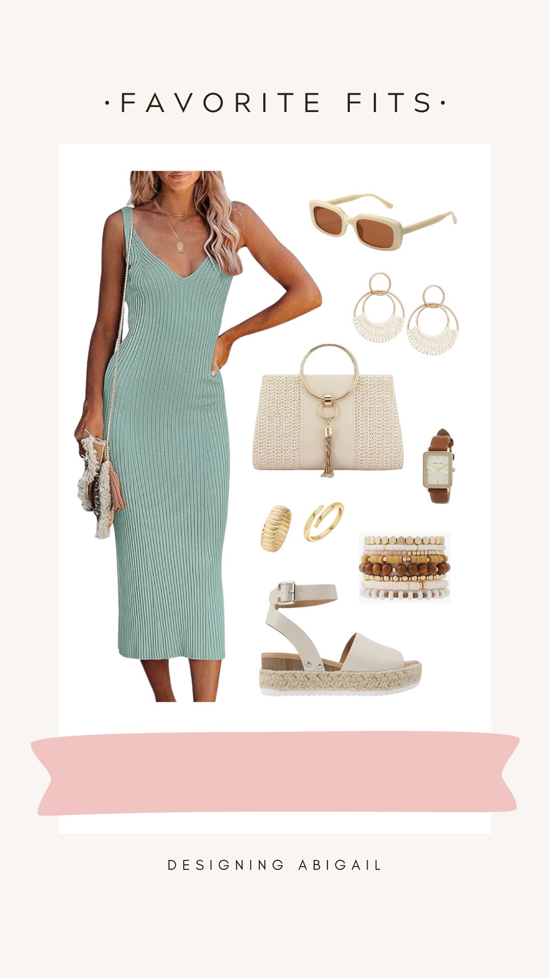 Blue dress, knit, stretch, fall dress, fall outfit, tank top, espadrille, fall sandal, shoe, earring, sunglasses, purse, white bag, white purse, watch, leather watch, accessories, gold, gold ring, necklace, stacking, stacking bracelets, jewelry, fall attire, women, mom, girl, casual, dressy, church outfit, bbq, barbecue, bonfire, party, comfortable, comfy 

#LTKShoeCrush #LTKSeasonal #LTKStyleTip