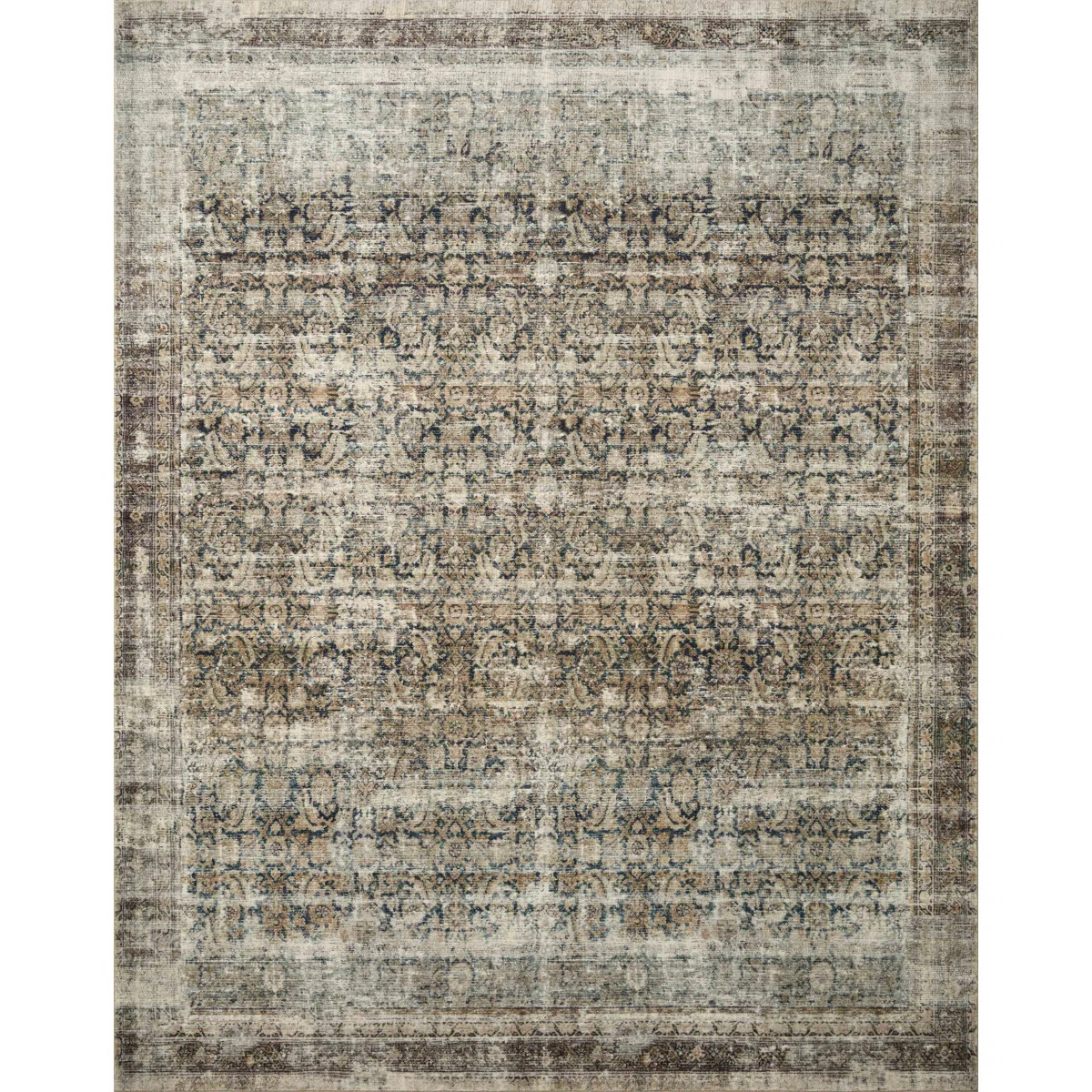 Amber Lewis x Loloi Morgan Navy / Sand Area Rug feat. CloudPile & Reviews | Wayfair | Wayfair North America