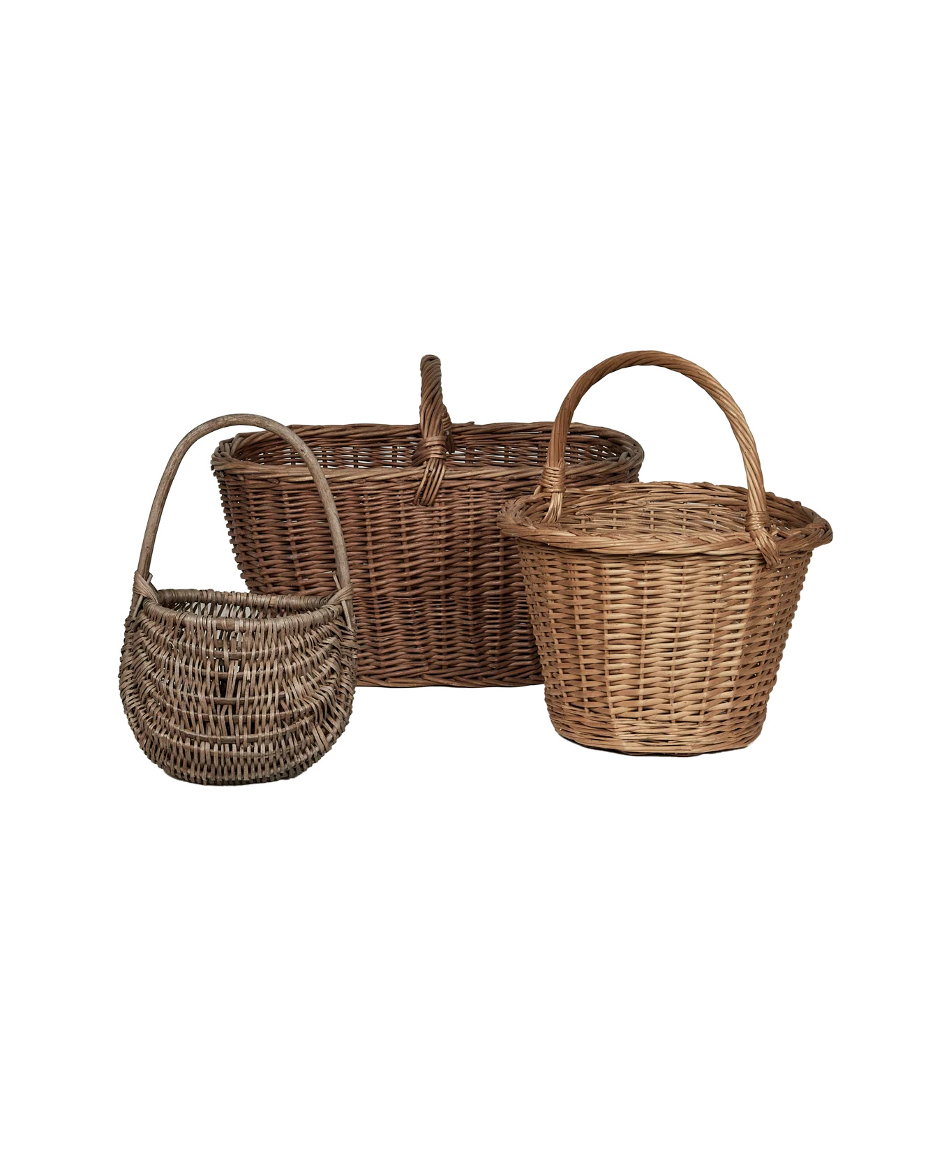Harvest Basket | Vintage French Baskets | OLIVE ATELIERS | Olive Ateliers