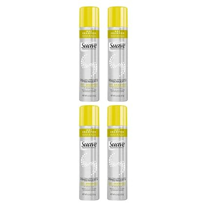 Suave Professionals Refresh & Revive Dry Shampoo 4.3 oz (4 Pack) | Amazon (US)
