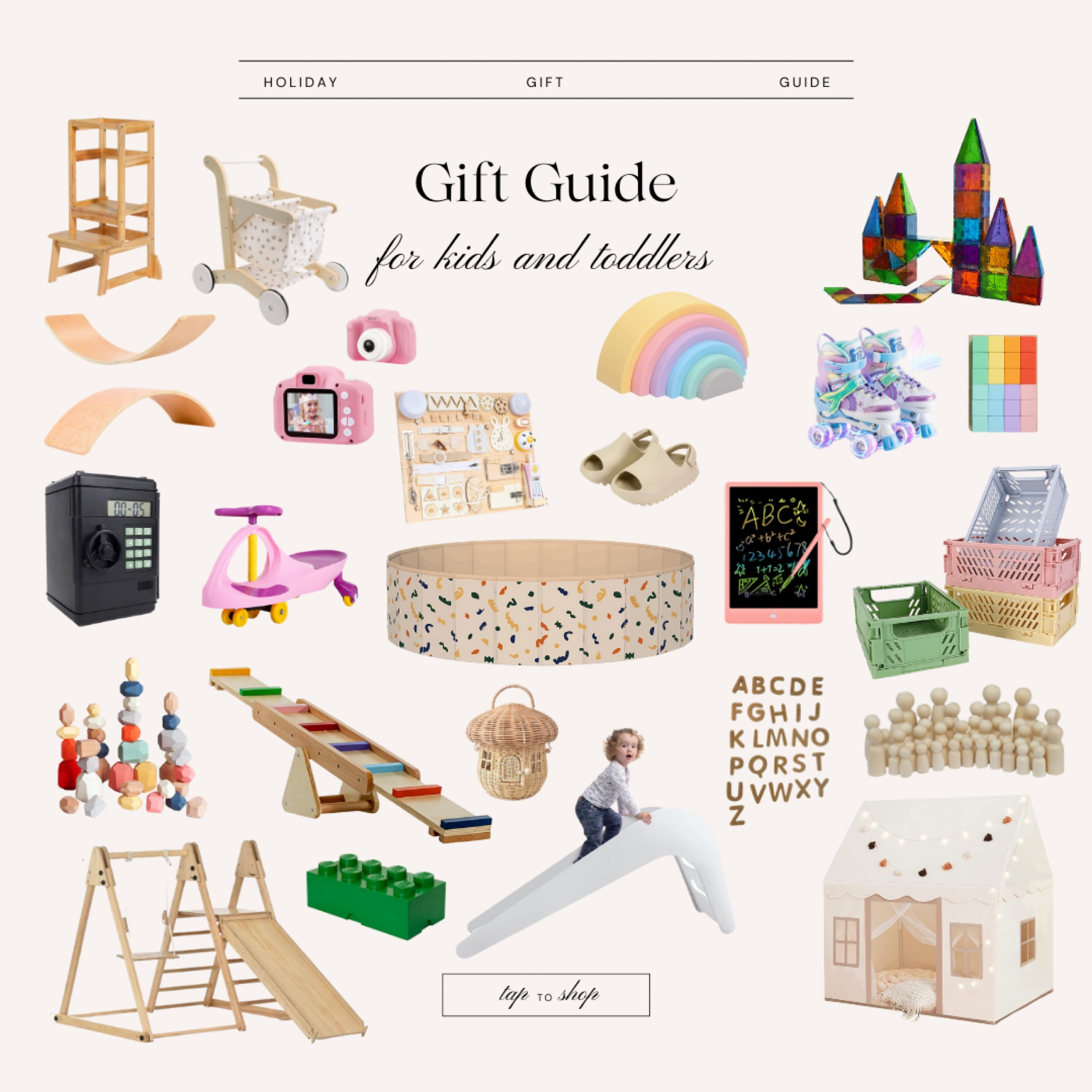Christmas gifts for kids and toddlers part 2. All from Amazon. All Montessori oriented. 


#LTKGiftGuide #LTKSeasonal #LTKHoliday