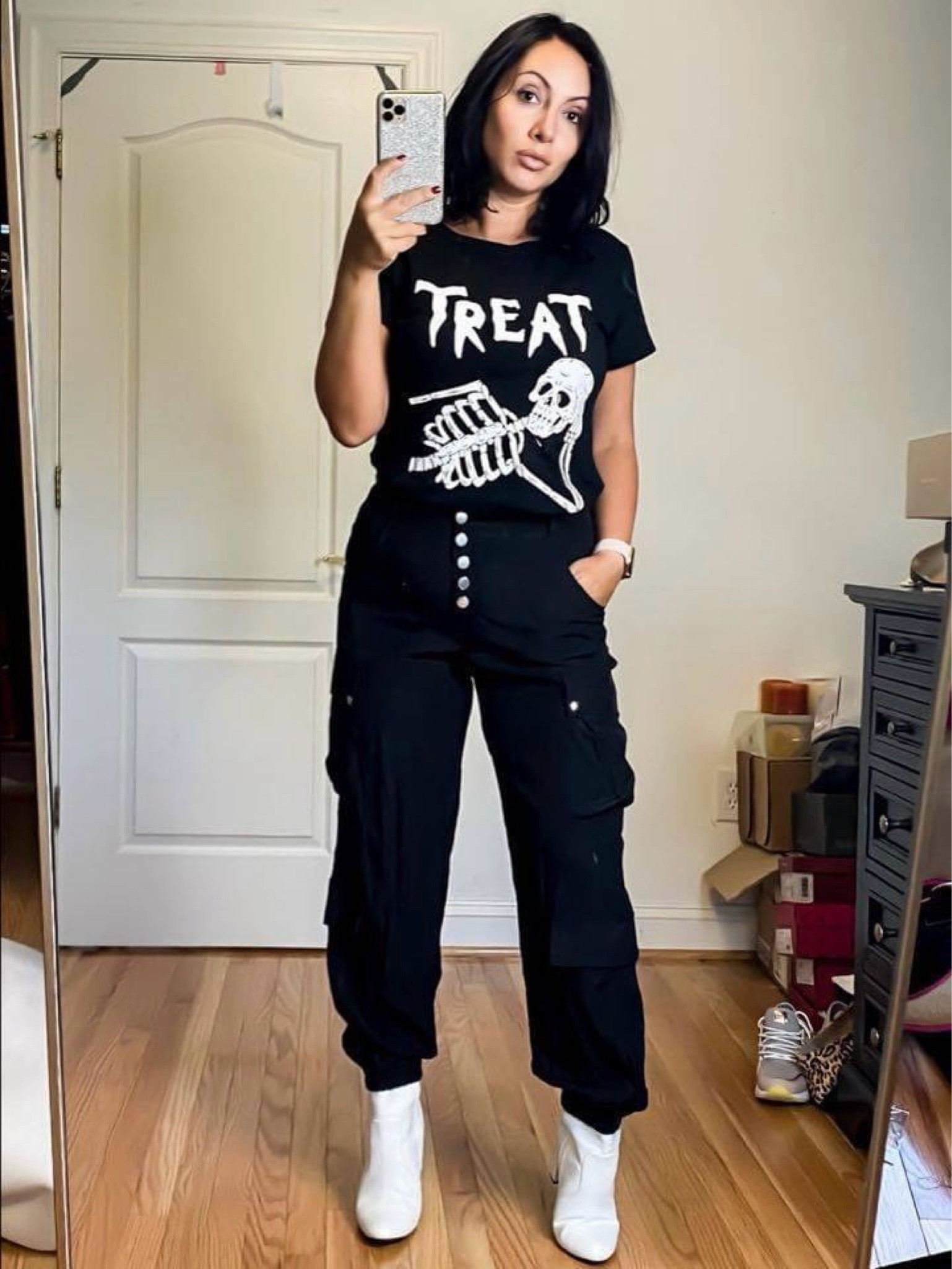 🎃👻 Is it too early to start thinking about Halloween costumes? Maybe! But why not get a head start with some adorable Halloween T-shirts? 🕷️✨ 

These fun tees are perfect for showing off your spooky spirit well before the big day! Whether you’re planning a casual fall outing, a pumpkin patch visit, or just want to spread some Halloween cheer, these shirts can be worn anytime in October. 

Embrace the festive vibes and get ready to celebrate! Who else is excited for all things Halloween? 🎉🦇 #HalloweenVibes #SpookySeason #HalloweenTees #FallFun

#LTKFamily #LTKParties #LTKSeasonal