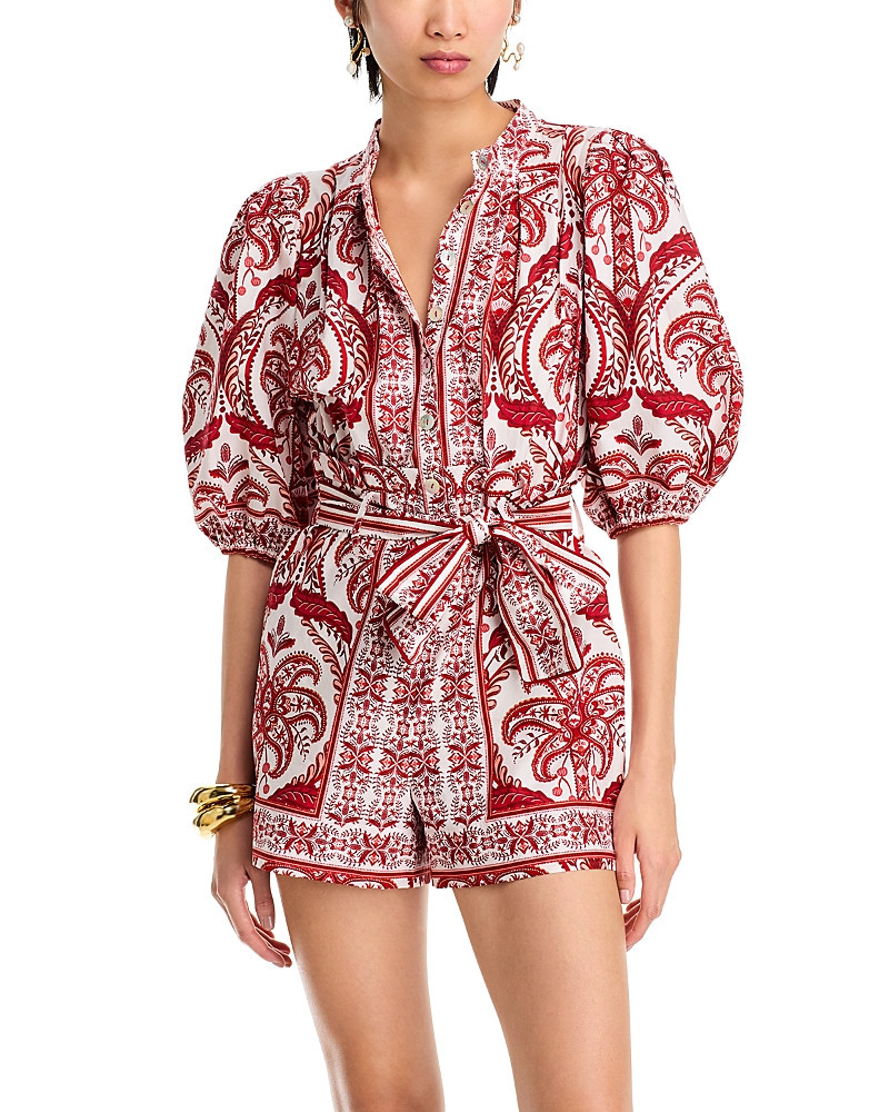 Farm Rio Tropical Cameo Romper | Bloomingdale's (US)