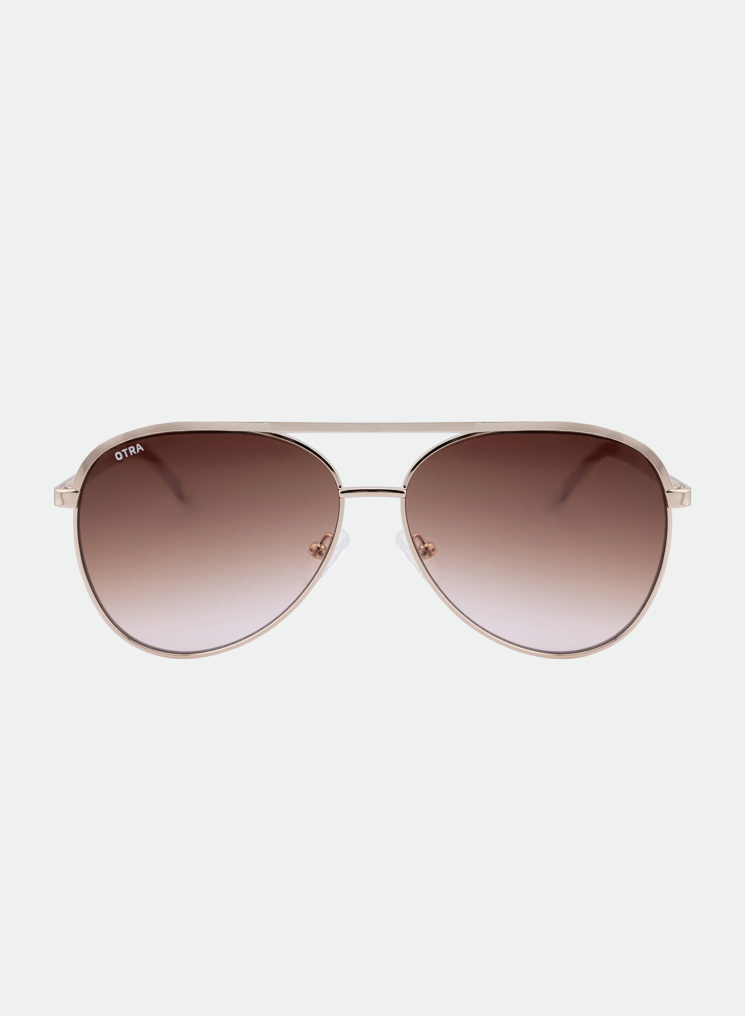 Charlie - Gold/ Brown to Pink Fade | Otra Eyewear