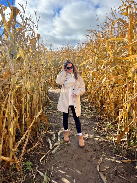 Farm girl for the day 🌾
#shacket #uggs #lululemonbeltbag #chicwish #fall #fallstyle #falllook #falloutfit #fallstyle 

#LTKfindsunder100 #LTKsalealert #LTKfindsunder50