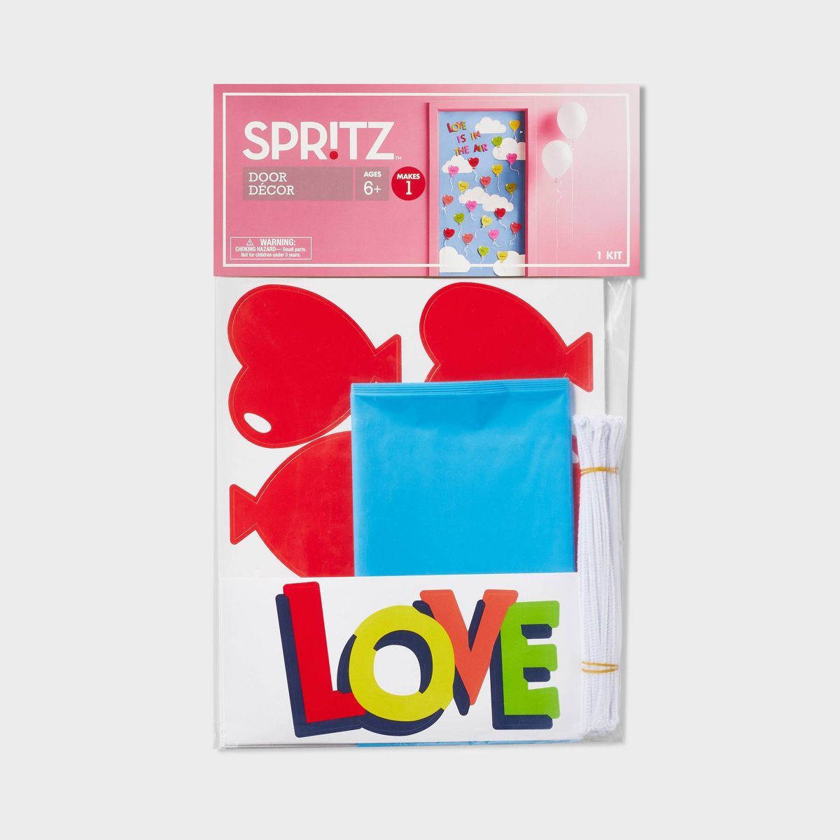 30pc Valentine's Door Decorating Kit Love is in the Air - Spritz™ | Target