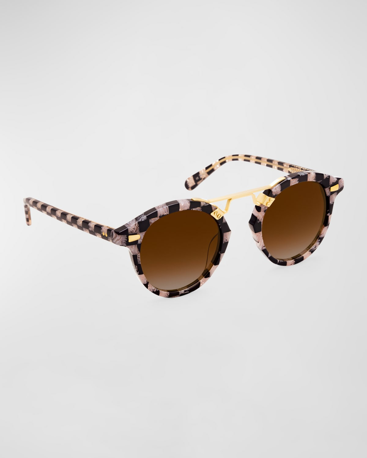 STL II Acetate & Metal Aviator Sunglasses | Neiman Marcus