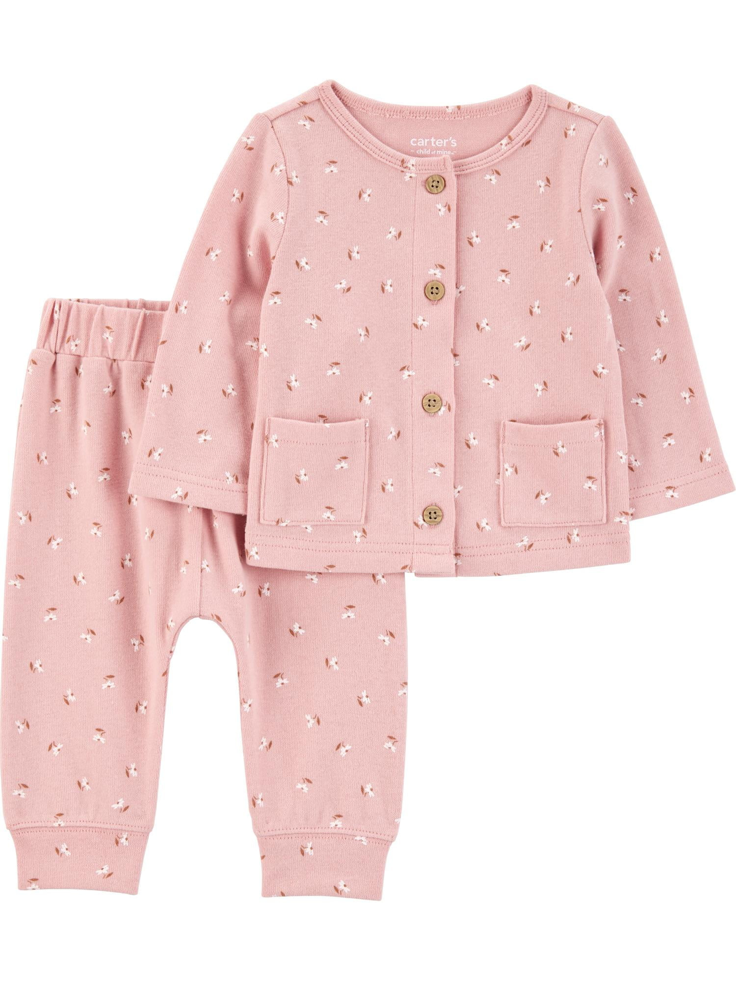 Carter's Child of Mine Baby Plush Outfit Set, 2-Piece, Sizes Newborn-12 Months | Walmart (US)